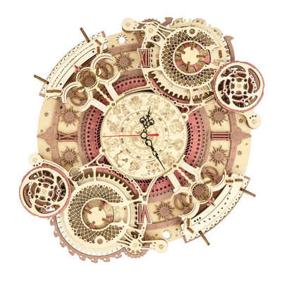 ROKR 3D-Puzzle Zodiac Wall Clock, 250 Puzzleteile