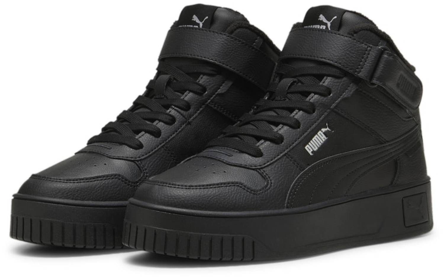 PUMA Puma Carina Street Mid WTR Black-Black-Silver Sneaker günstig online kaufen