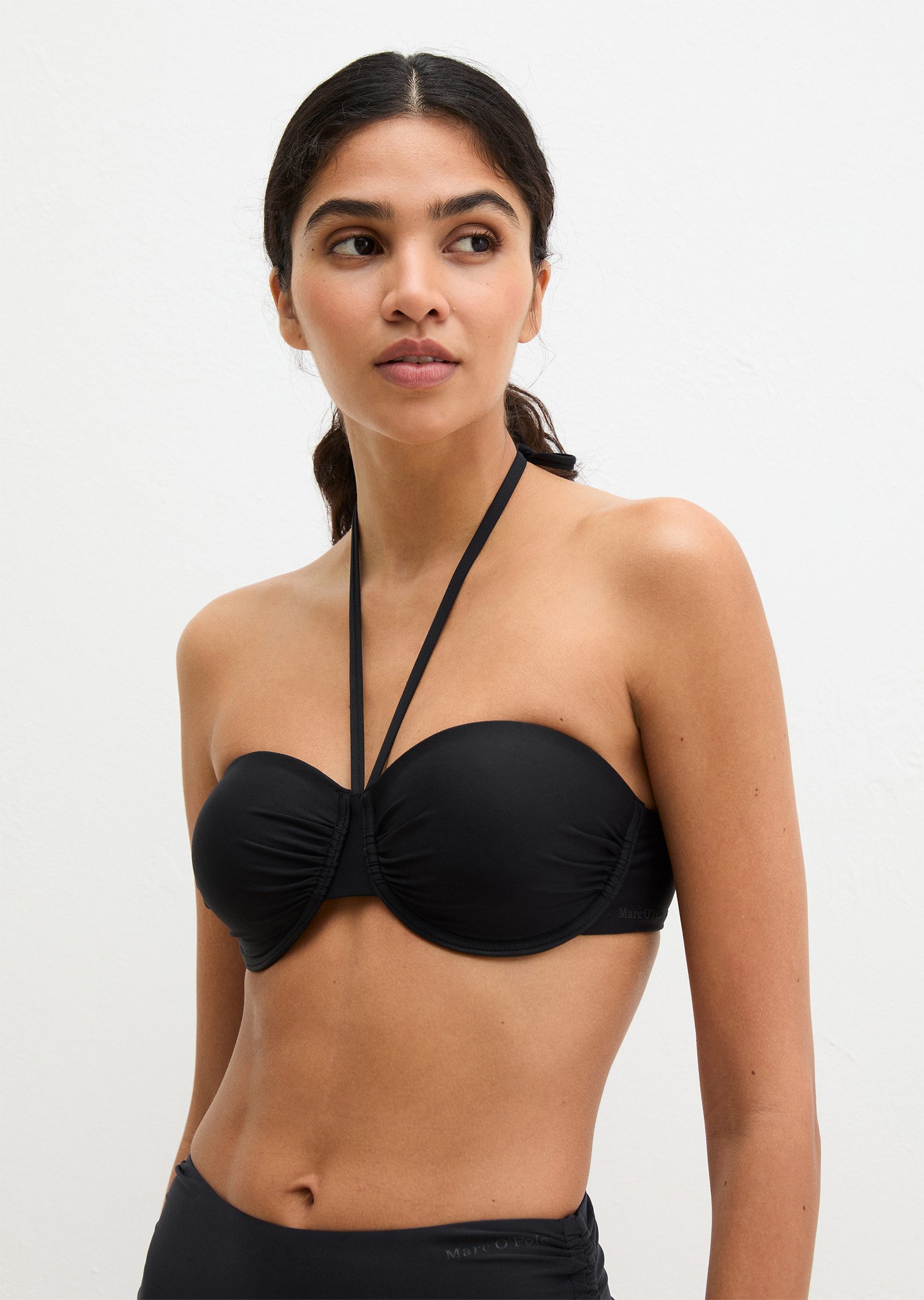 Marc O'Polo Bandeau-Bikini-Top Abstract Floral AOP günstig online kaufen