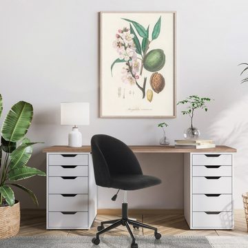 hjh OFFICE Drehstuhl Home Office Bürostuhl SOLAO TED B Stoff (1 St), Schreibtischstuhl ergonomisch