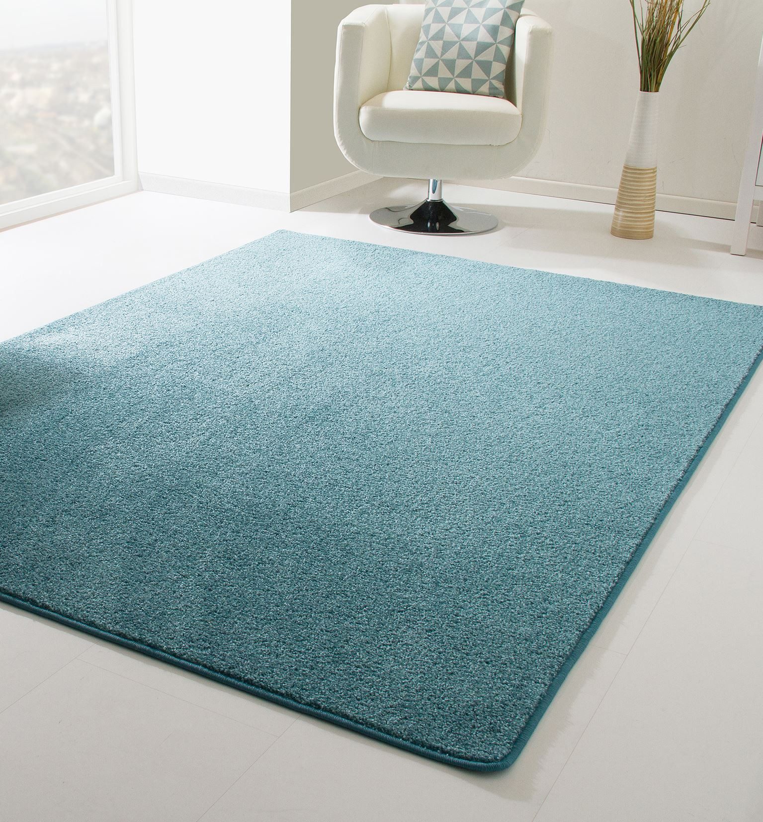 Steffensmeier Teppich Cambridge, Rechteckig, Velours, Wohnzimmer günstig online kaufen