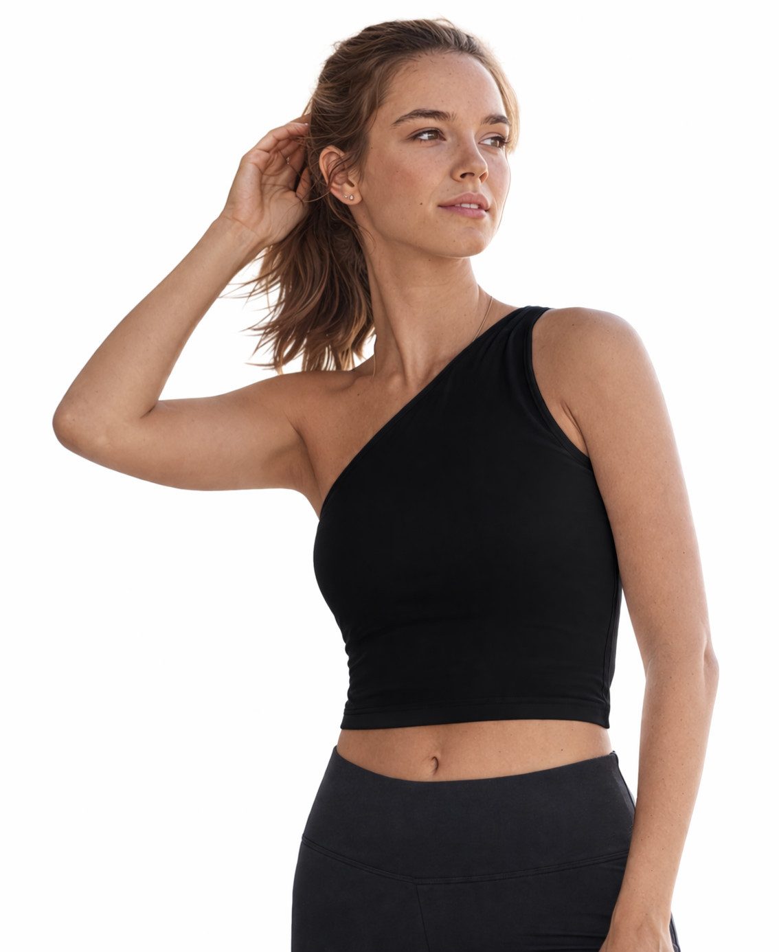 SF Women Crop-Top 1er/2er Pack Damen Stretch Crop Top mit Single-Träger – bauchfrei (1-tlg) Slim Fit Gr. XS bis XXL
