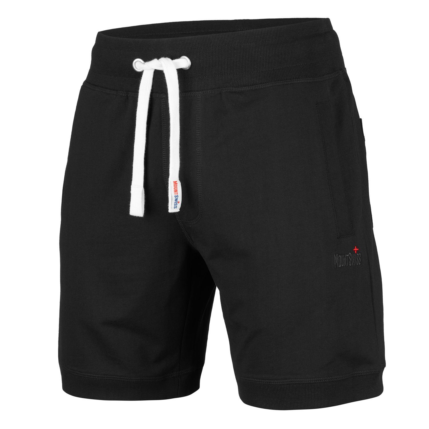 Mount Swiss Shorts Mount Swiss© Herren Freizeit-Shorts LUCA / kurze (1-tlg) schwarz