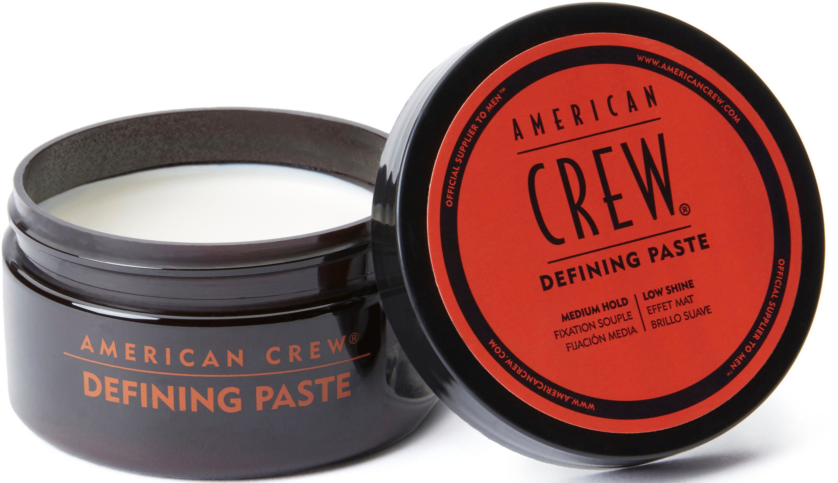 American Crew Styling-Creme DEFINING PASTE, mit Bienenwachs, ideal für kurzes Haar, stärkt das Haar