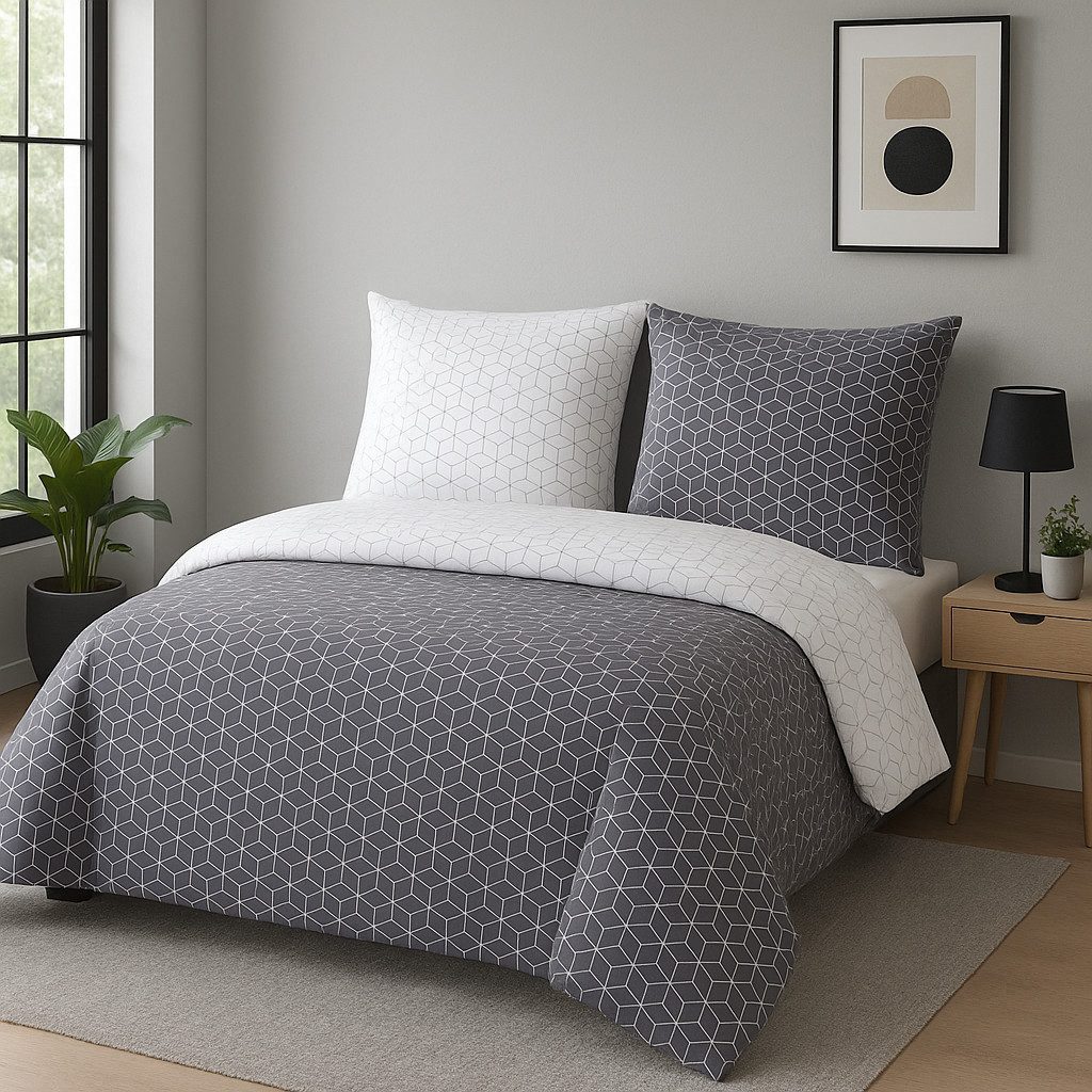 Buymax Bettwäsche Bettbezug Set Sillage 100% Baumwolle, Renforce: 100% Baum günstig online kaufen