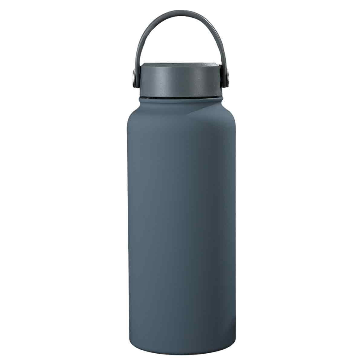 Jormftte Trinkflasche Trinkflasche,Vakuumisolierte,Flasche aus Edelstahl,für outdoor Blau
