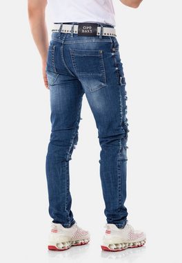 Cipo & Baxx Straight-Jeans in geradem Schnitt