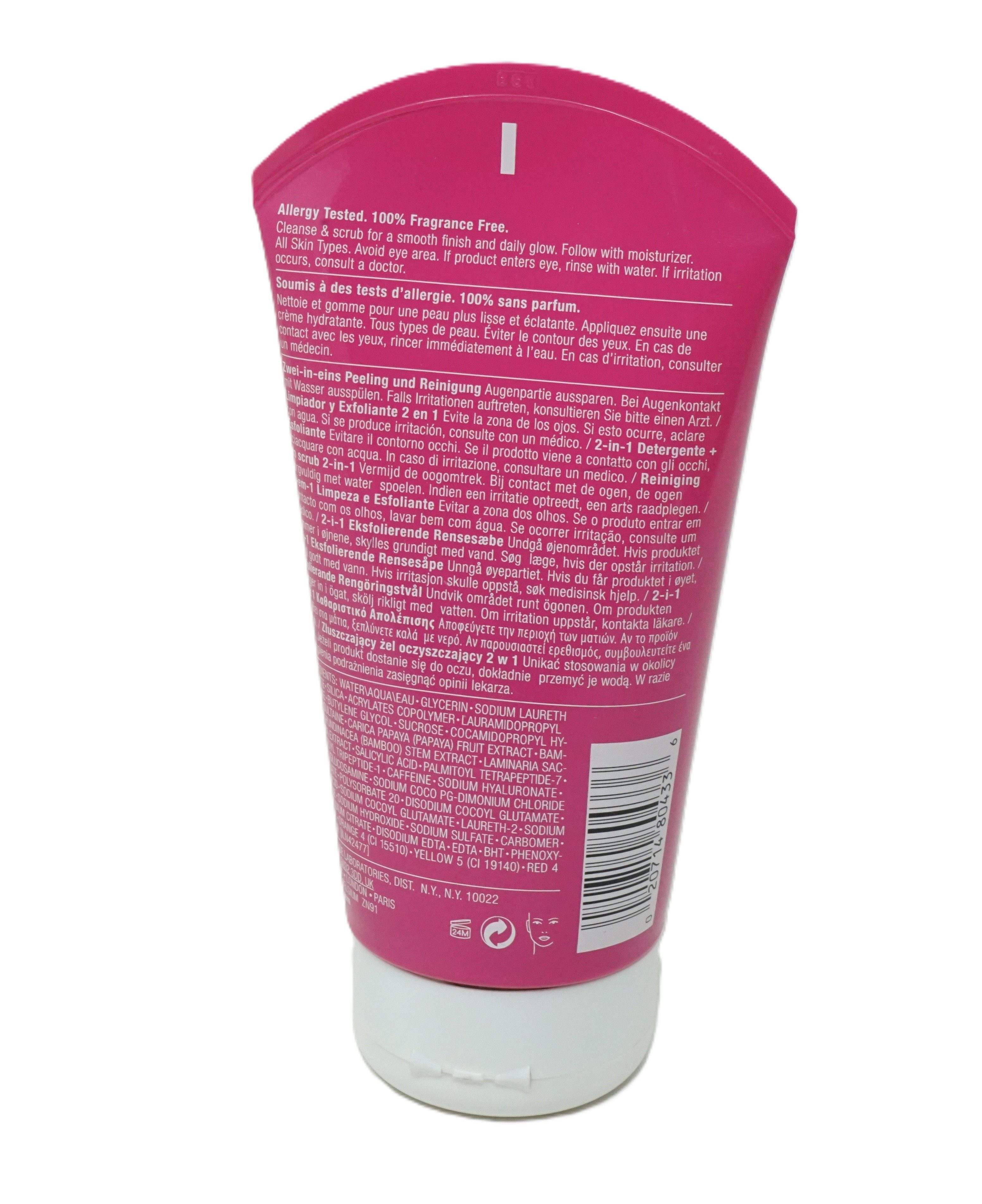 CLINIQUE Gesichtreinigungs-Set Clinique pep-start 2-in-1 exfoliating cleanser 125ml