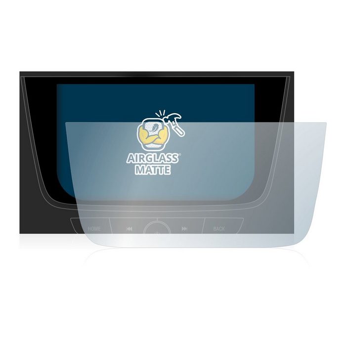 BROTECT flexible Panzerglasfolie für Opel Multimedia Navi Pro 8" 2018 Displayschutzglas Schutzglas Glasfolie matt entspiegelt Anti-Reflex
