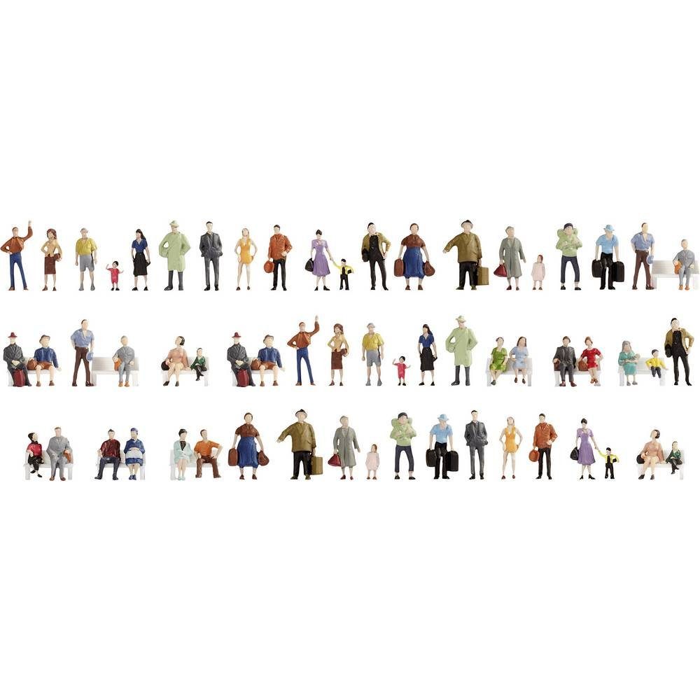 NOCH Modelleisenbahn-Figur N Figuren Mega-Spar-Set 0038401
