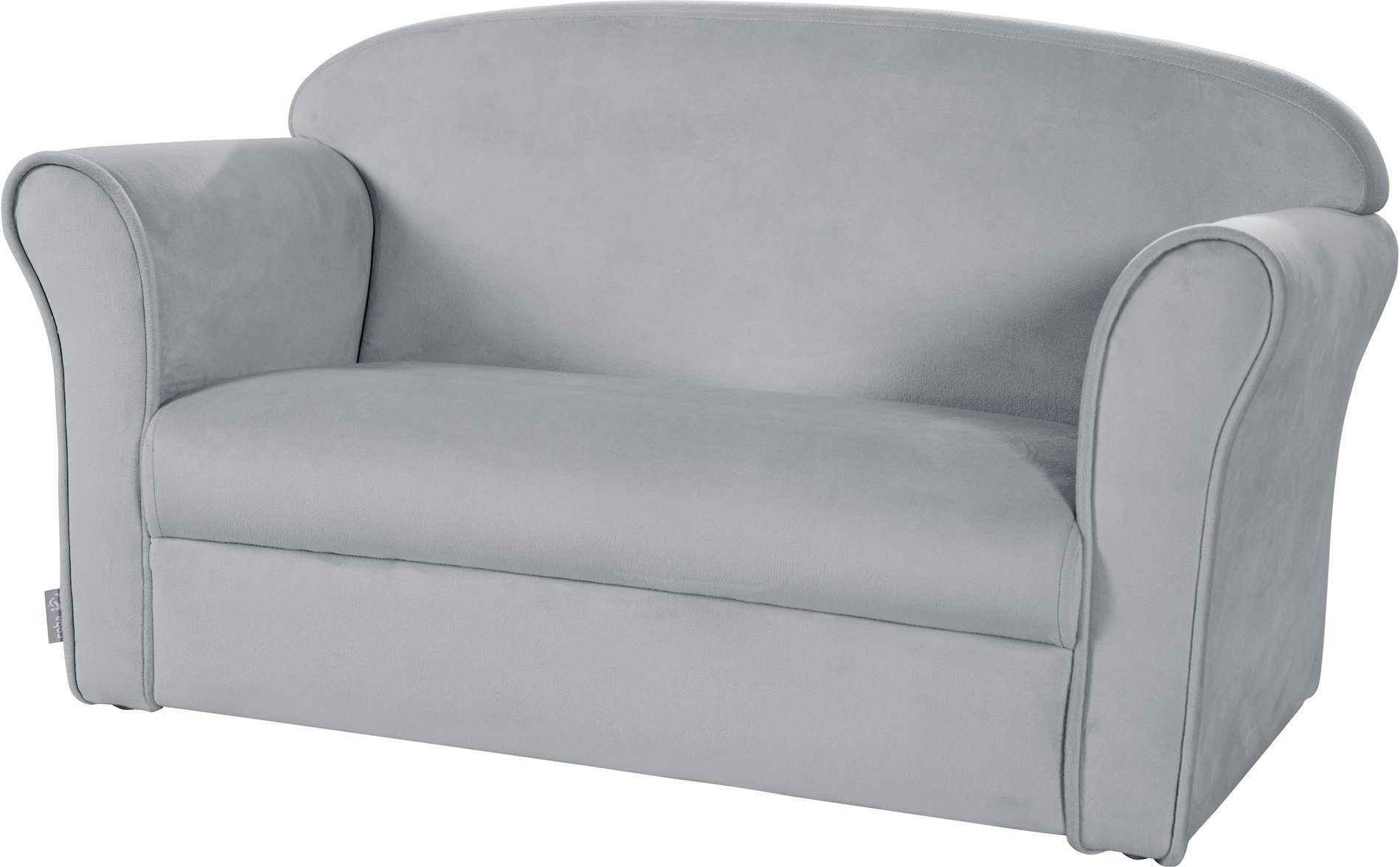 roba® Sofa Lil Sofa, mit Armlehne silbergrau