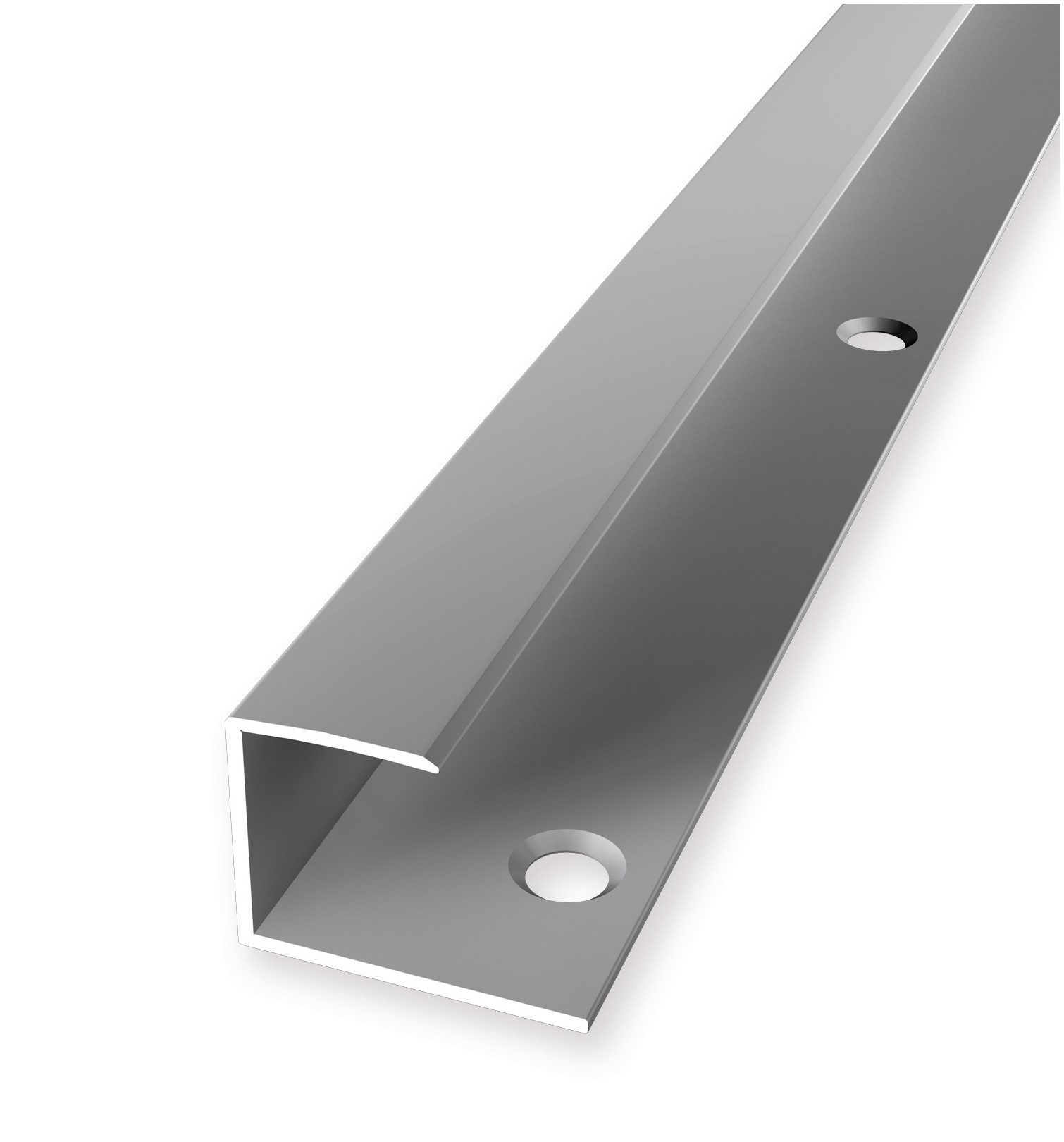 PROVISTON Abschlussprofil Aluminium, 23 x 2700 günstig online kaufen