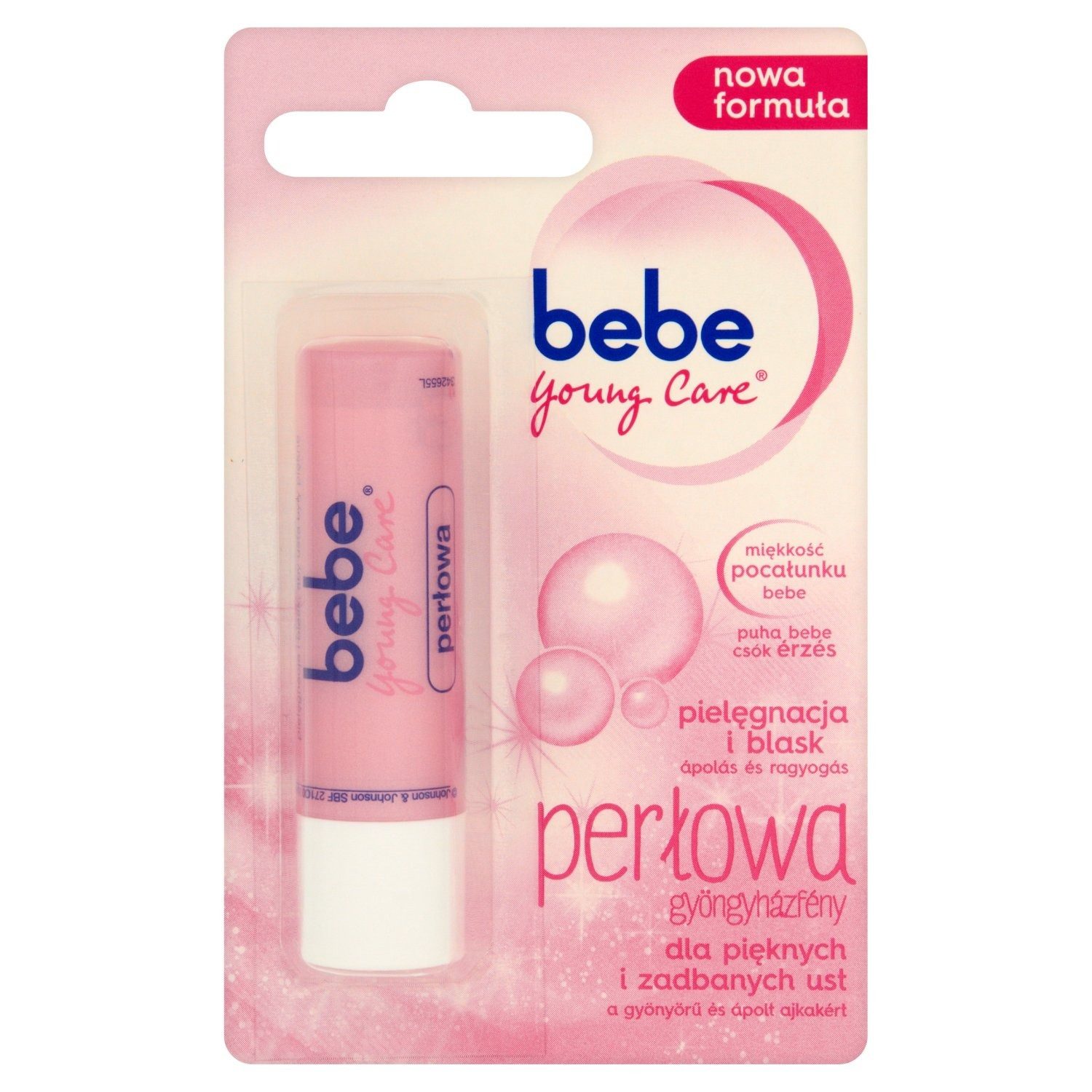 Johnson & Johnson Lippenpflegestift BEBE Protective Lipstick Pearl Lippenpflege