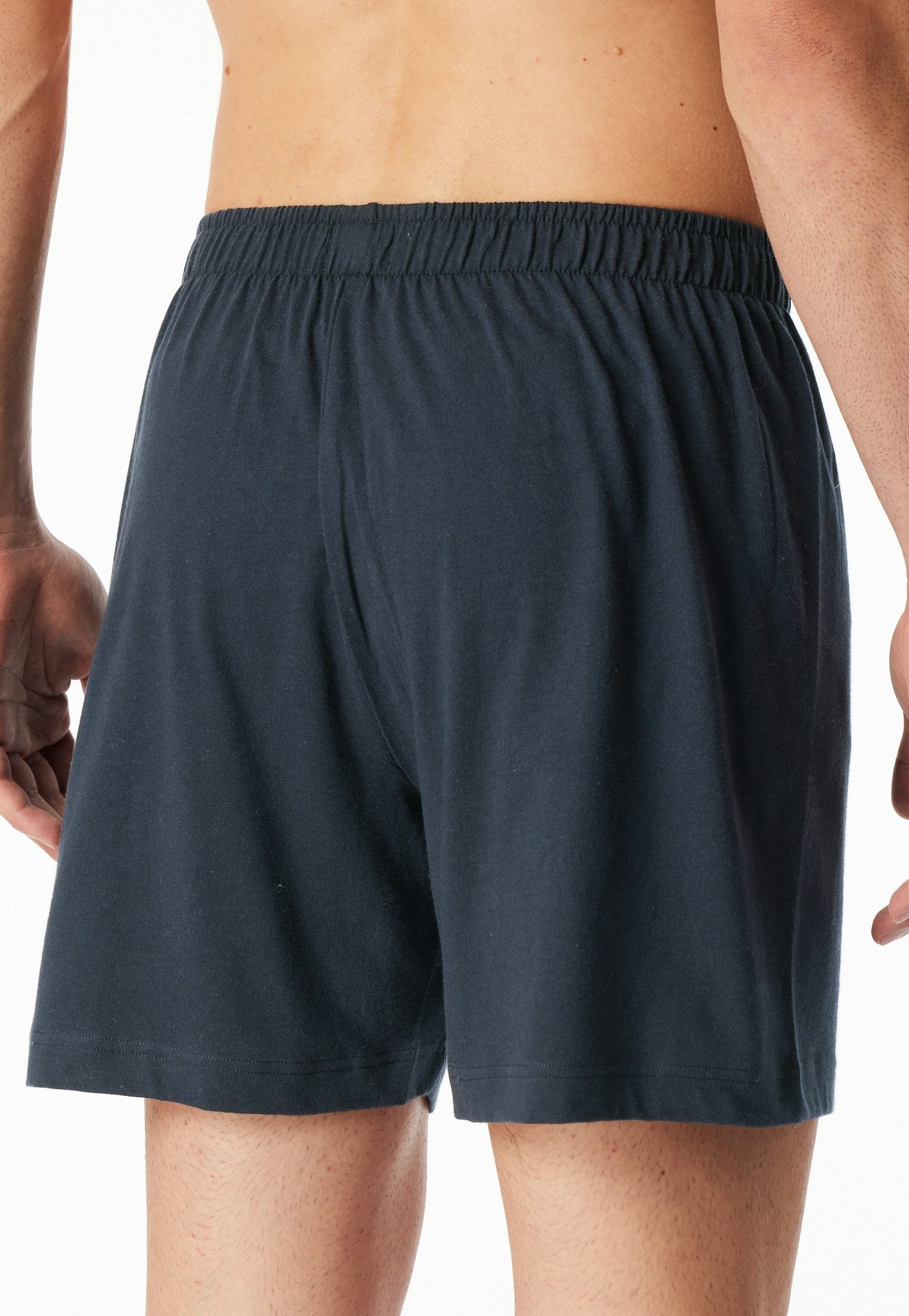 Schiesser Boxershorts mit Knopf (8er Vorteilspack) 100% natürliche Baumwoll-Qualität