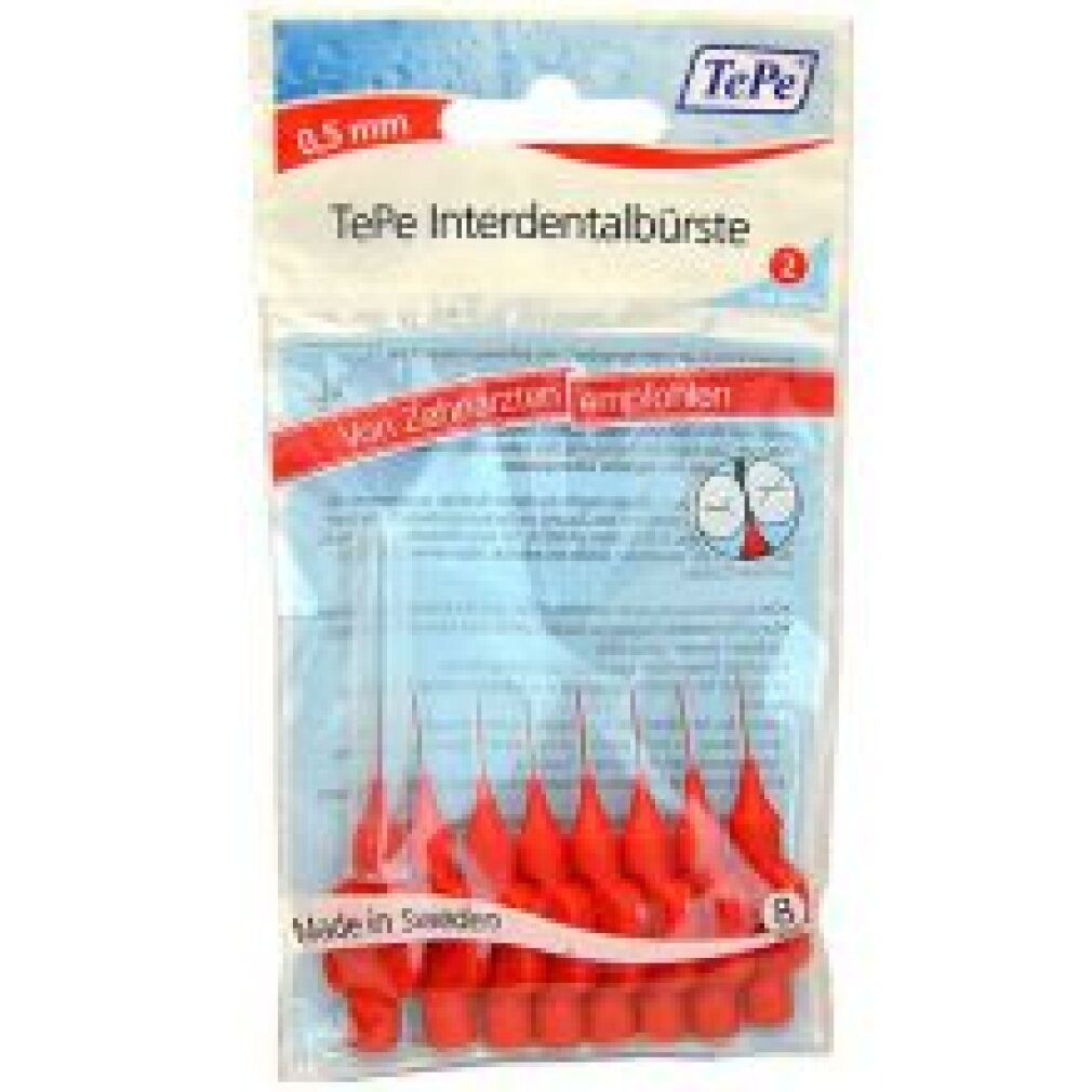 TePe Interdentalbürsten Normale Interdentalbürsten 0,5mm 8St.