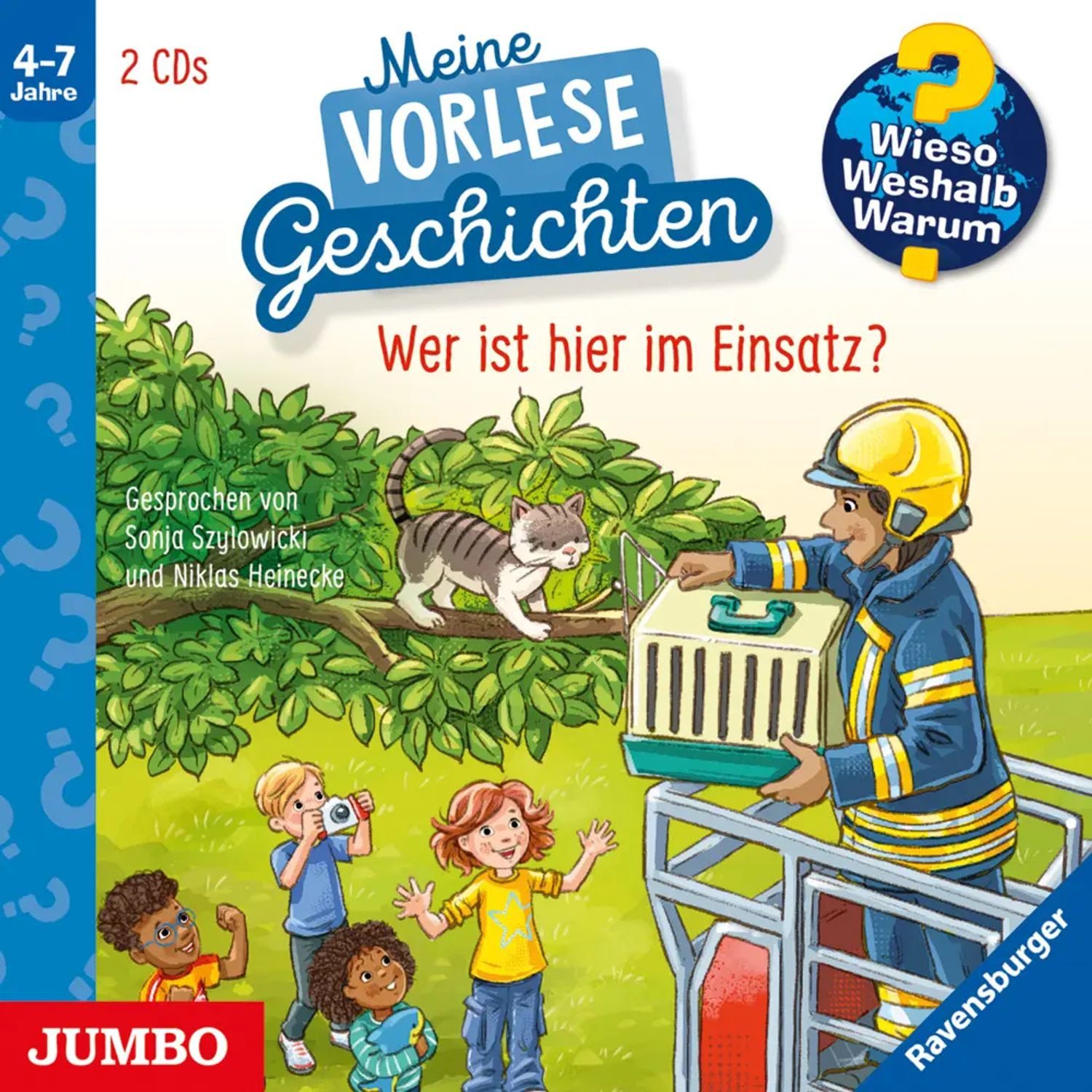 JUMBO Verlag Hörspiel Wer ist hier im Einsatz?,2 Audio-CD