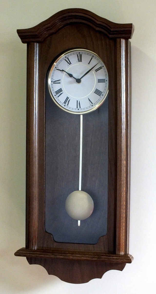 Pendel Küche, Pendeluhr,Eiche, Wanduhr Beauty.Scouts Wanduhr Uhr, mit "Berkshire", 61x27cm