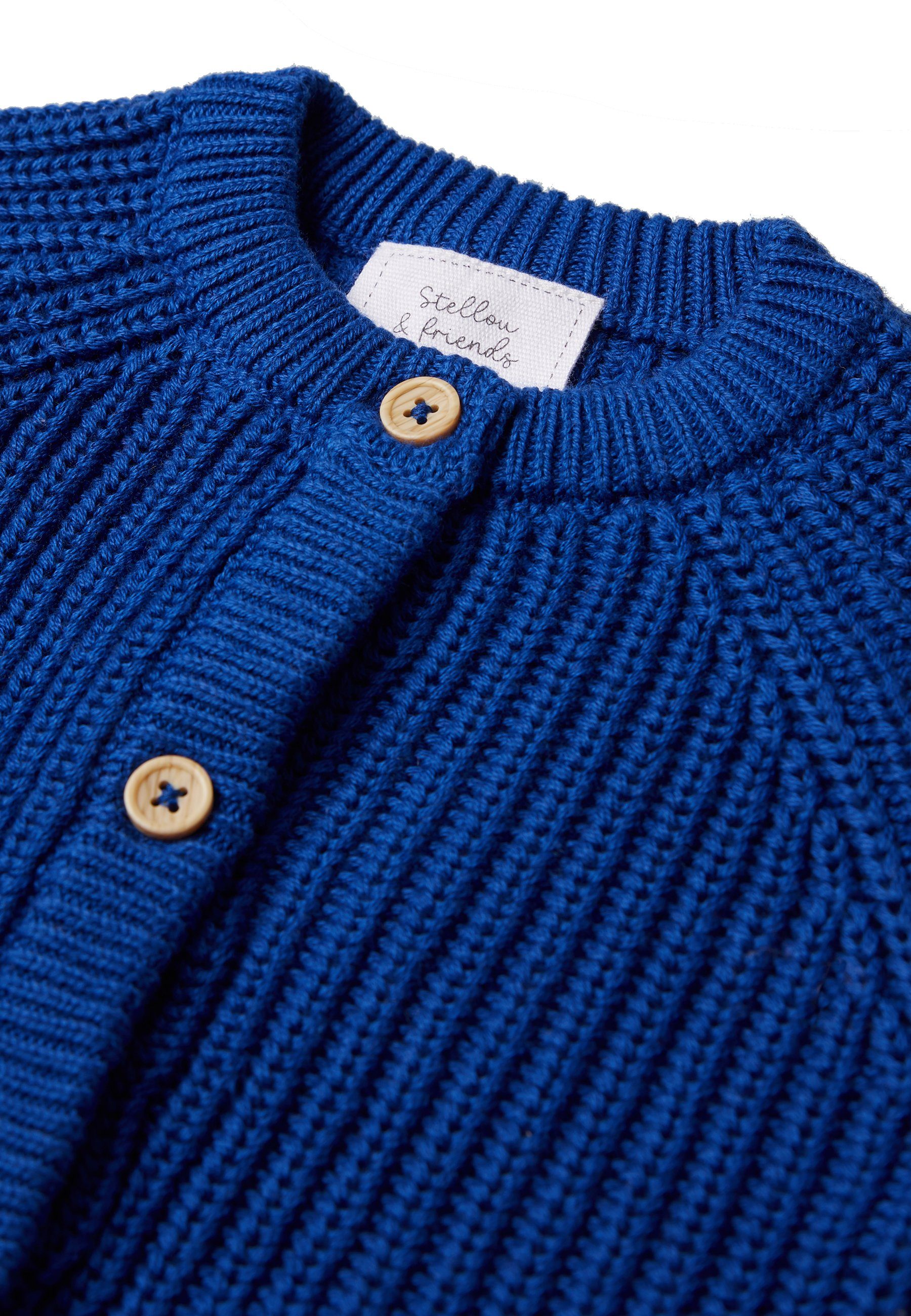 Stellou & friends Strickjacke Gerippter Cardigan Gerippter Cardigan