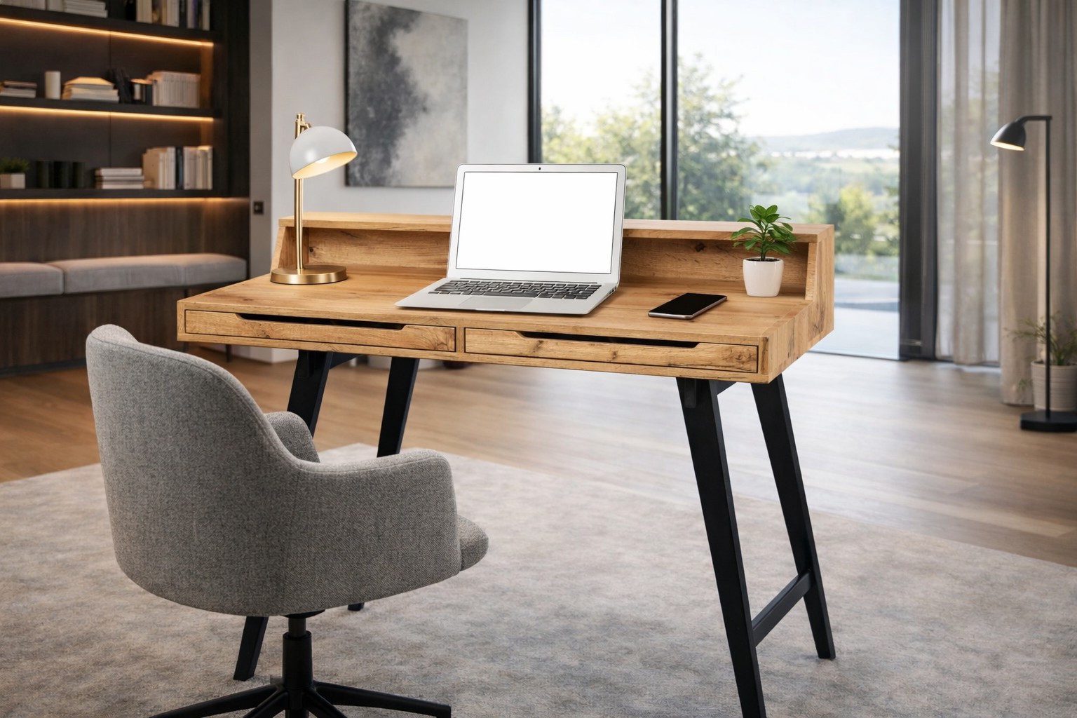 bv-vertrieb Sekretär Schreibtisch Schubladen Sekretär Bürotisch