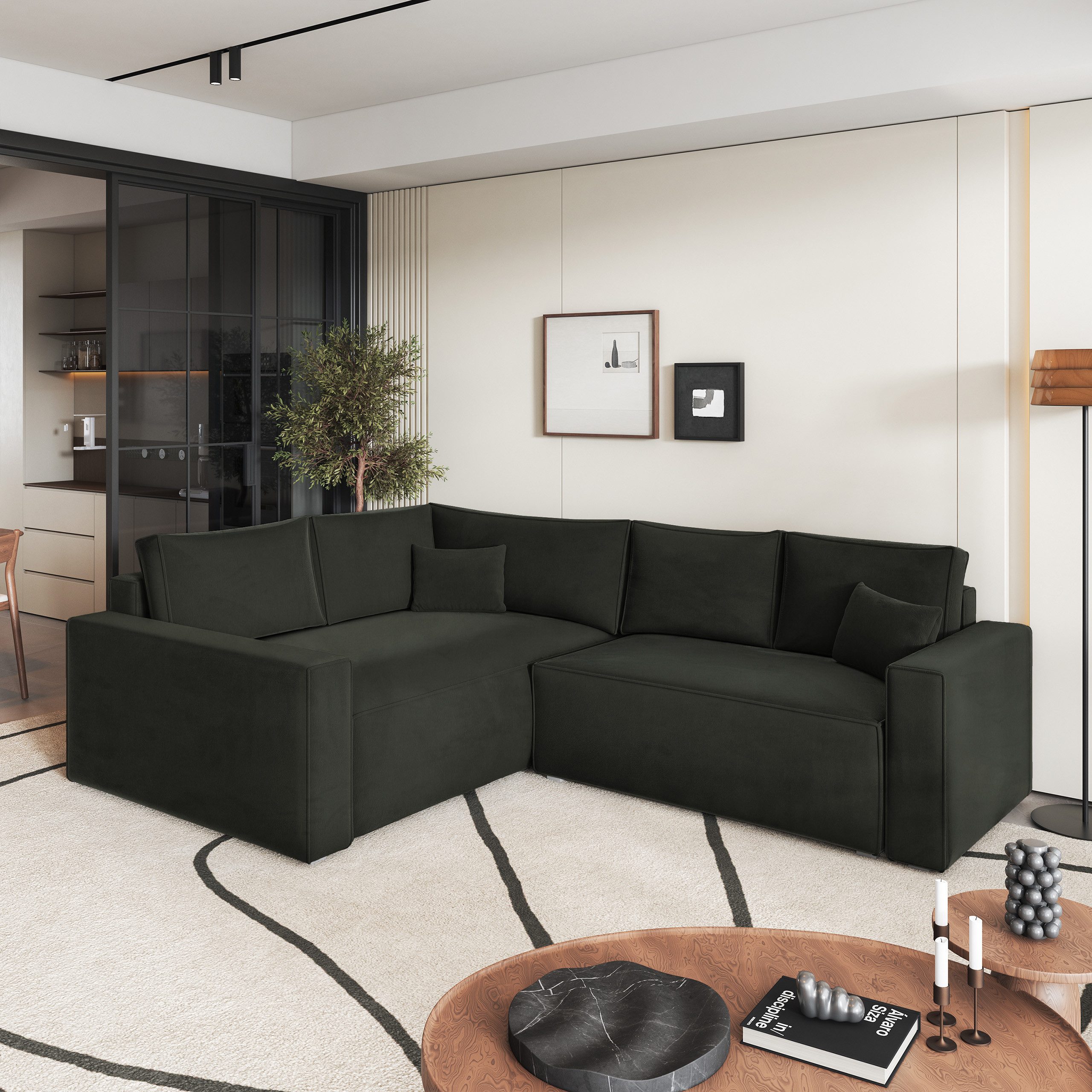 Masseno Ecksofa ERONIS mit Schlaffunktion L-Form, günstig online kaufen