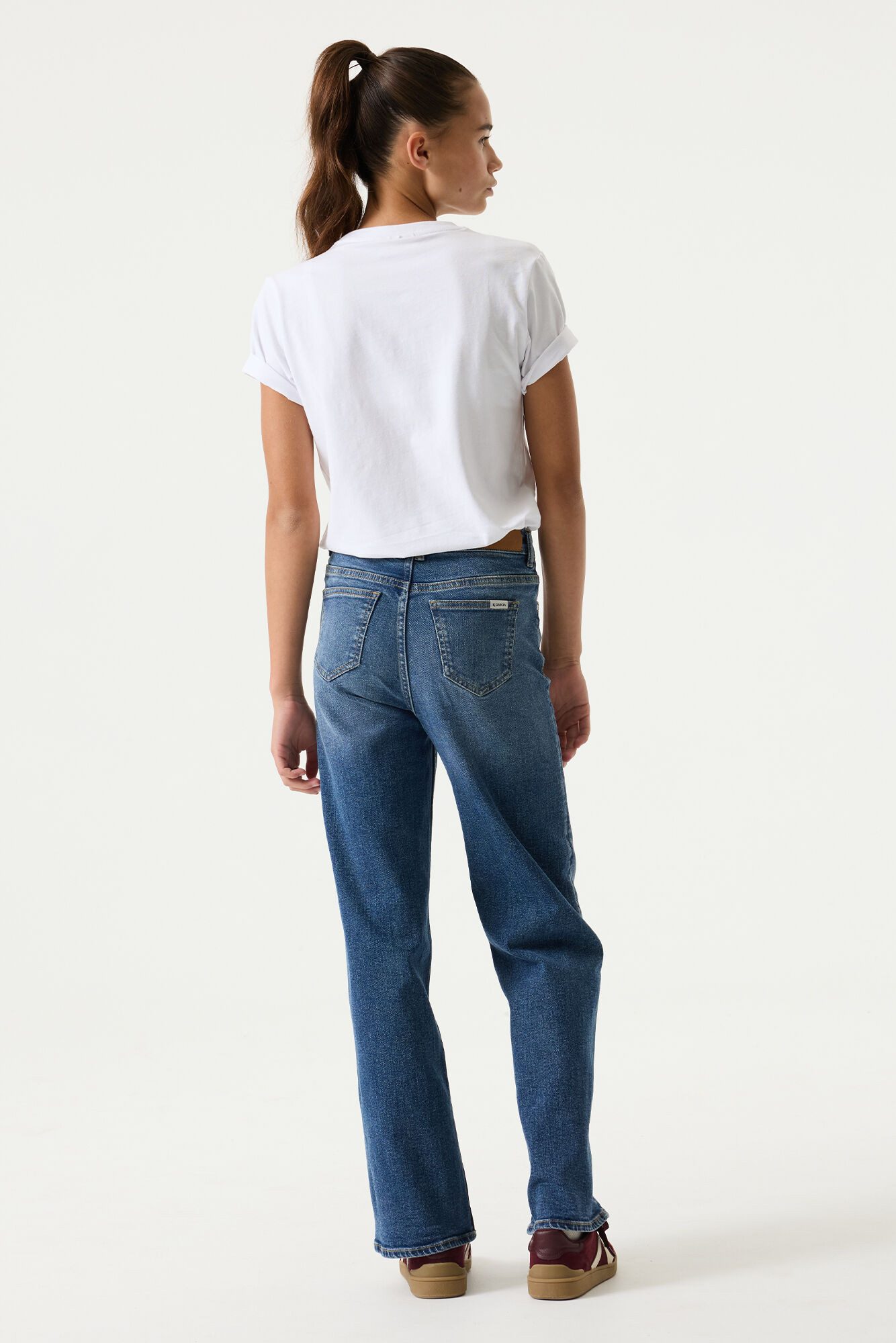 Garcia Schlagjeans Ilvy for Girls, mit weitem Bein – Bild 2 von 5