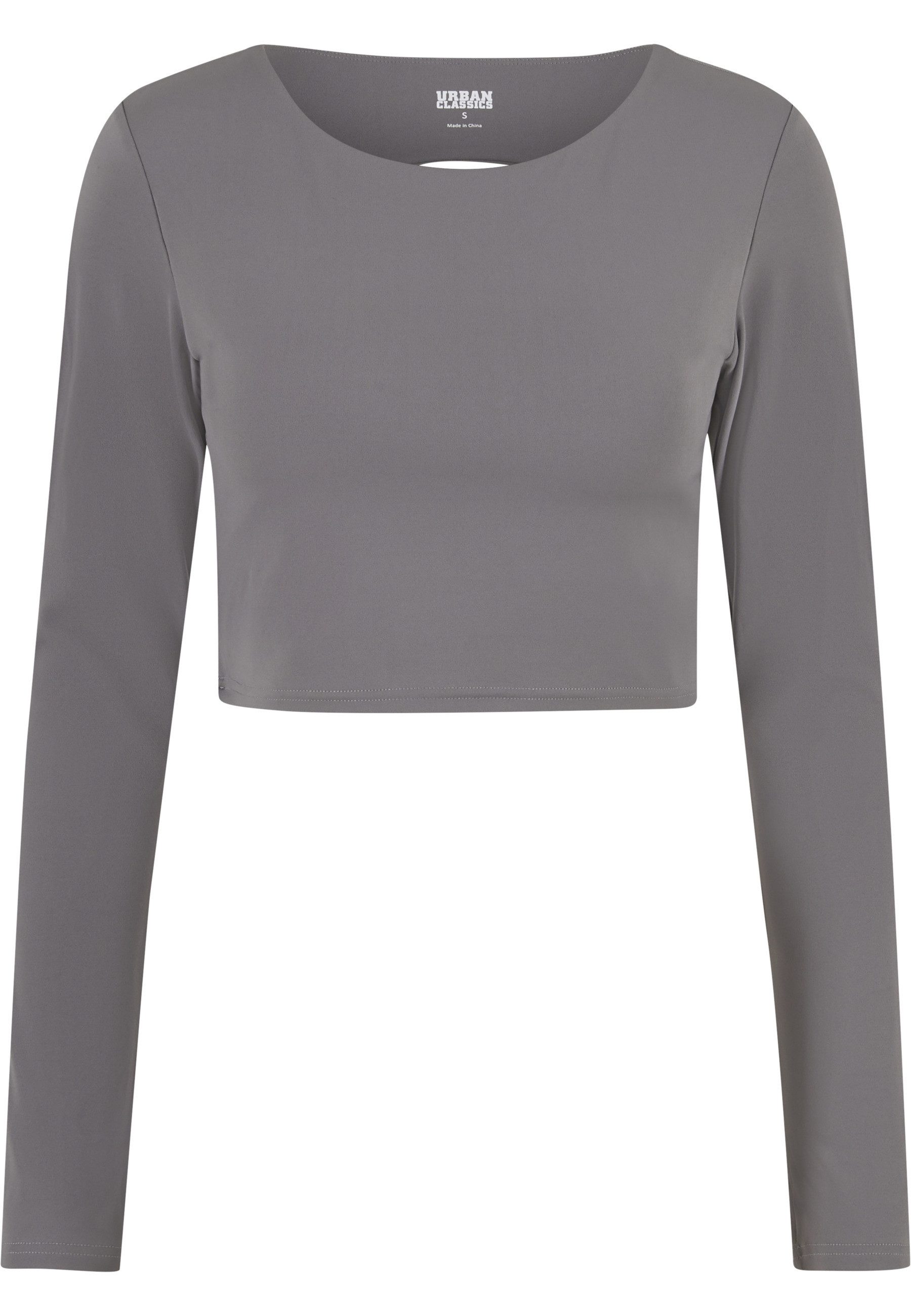 URBAN CLASSICS Longsleeve Urban Classics Ladies Sports Longsleeve Ladies Sports Longsleeve (1-tlg)