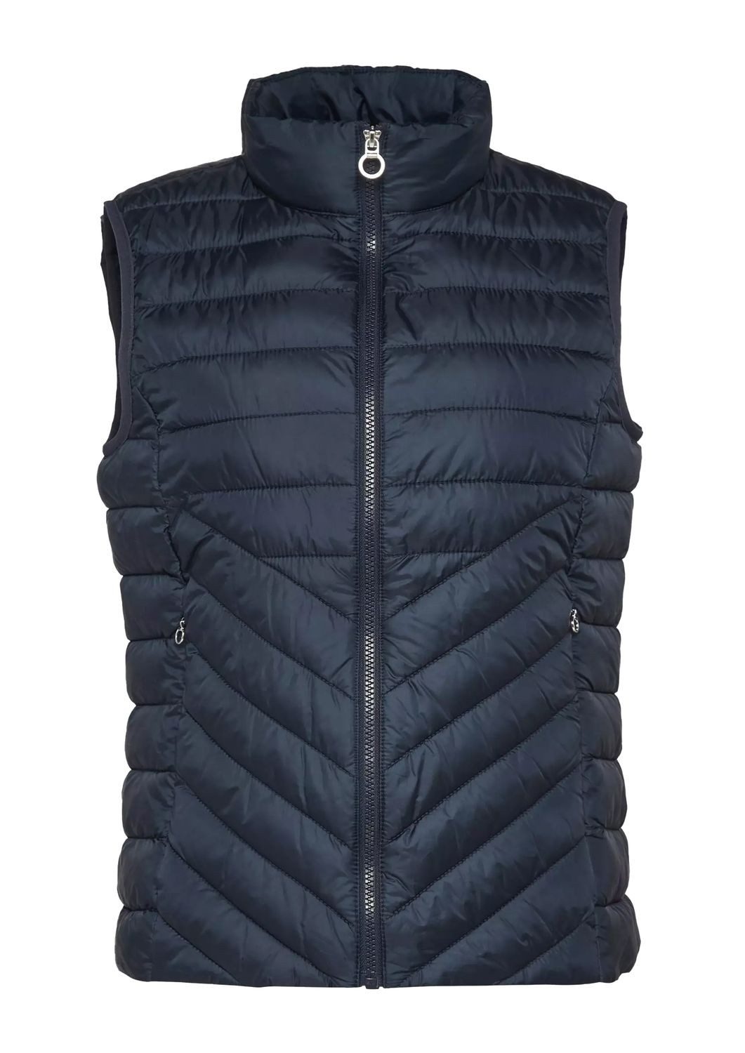 s.Oliver Steppweste Weste (1-tlg) mit Steppung und Stehkragen günstig online kaufen