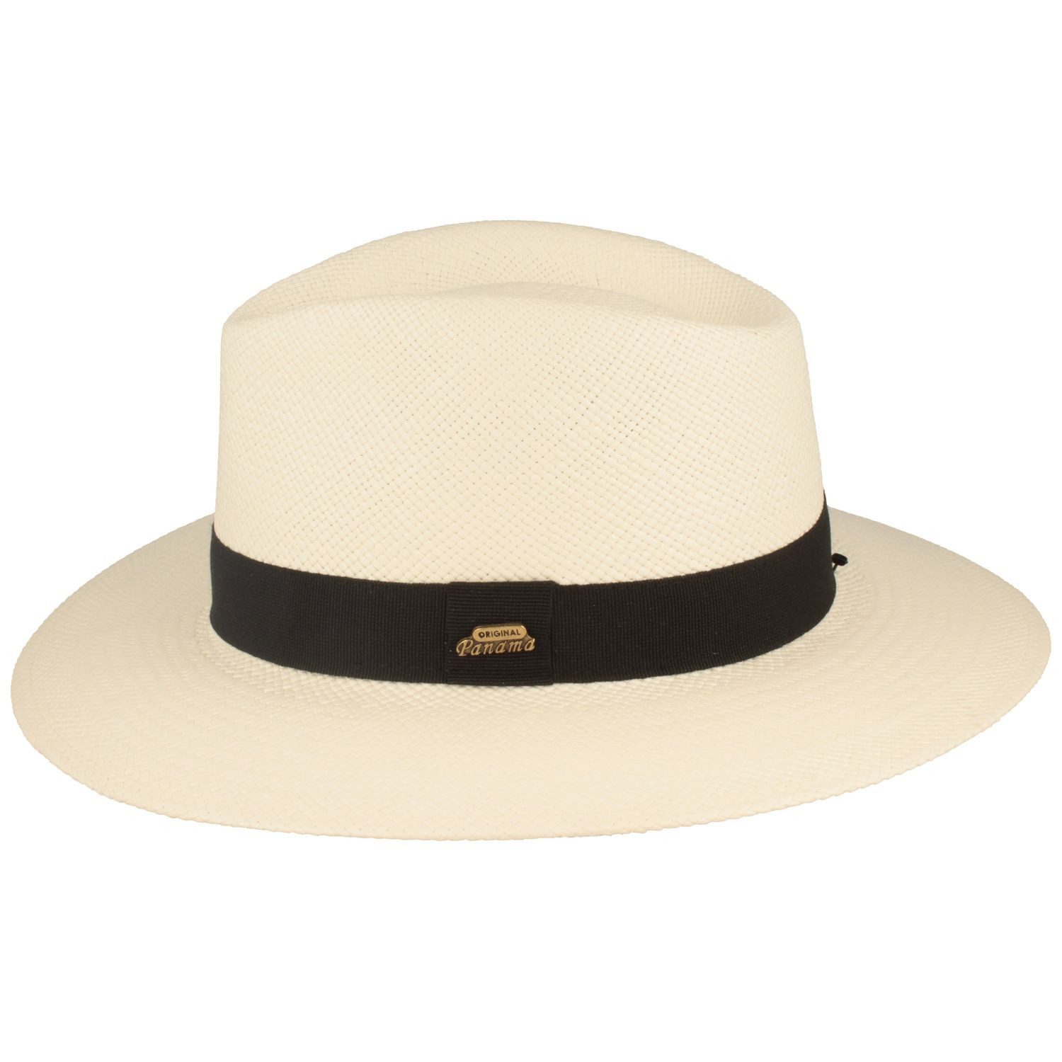 Breiter Strohhut Eleganter original Panama Hut UV-Schutz 50+