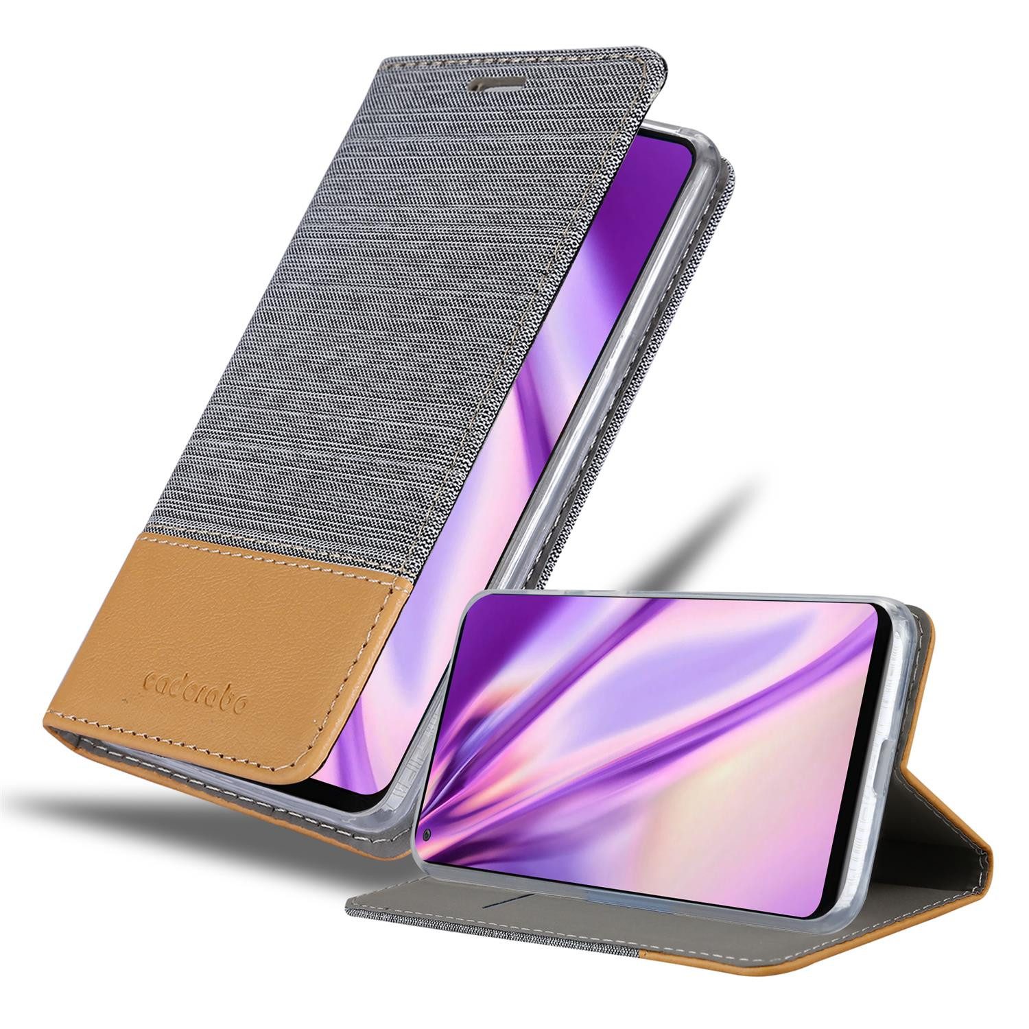 Cadorabo Handyhülle für Samsung Galaxy A21s Hülle Samsung Galaxy A21s, Klappbare Handy Schutzhülle - Hülle - mit Standfunktion und Kartenfach