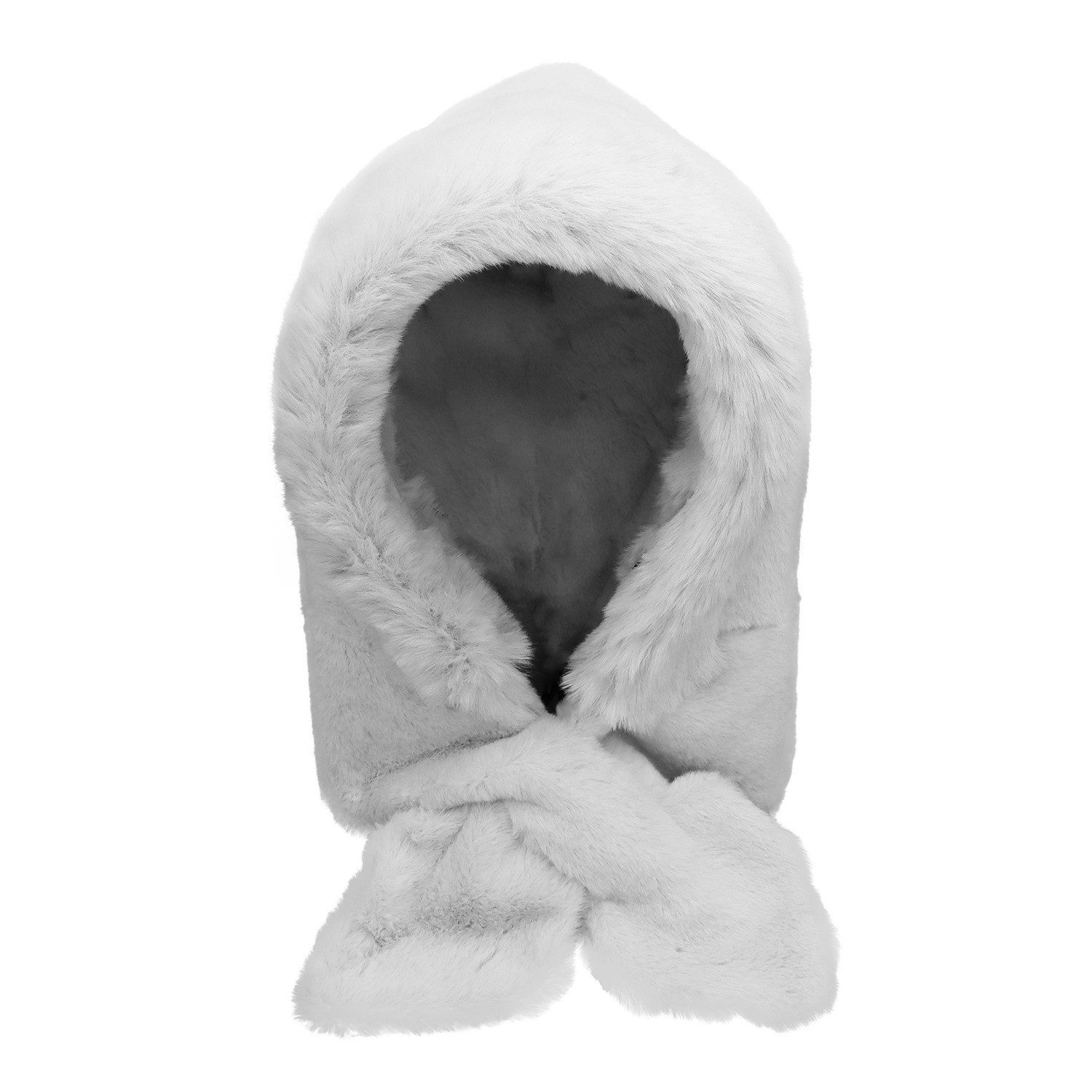 Refttenw Fleecemütze Damen Wintermütze Schal Set Dicker Plüsch Flauschige M günstig online kaufen