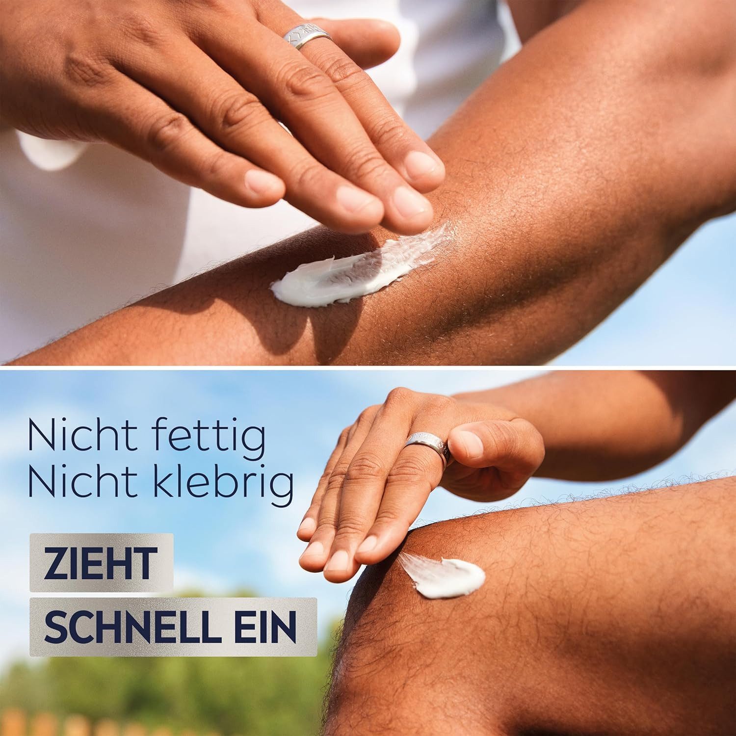 Nivea Men Feuchtigkeitscreme NIVEA MEN Creme für Körper, Gesicht und Hände (150 ml), 1-tlg.