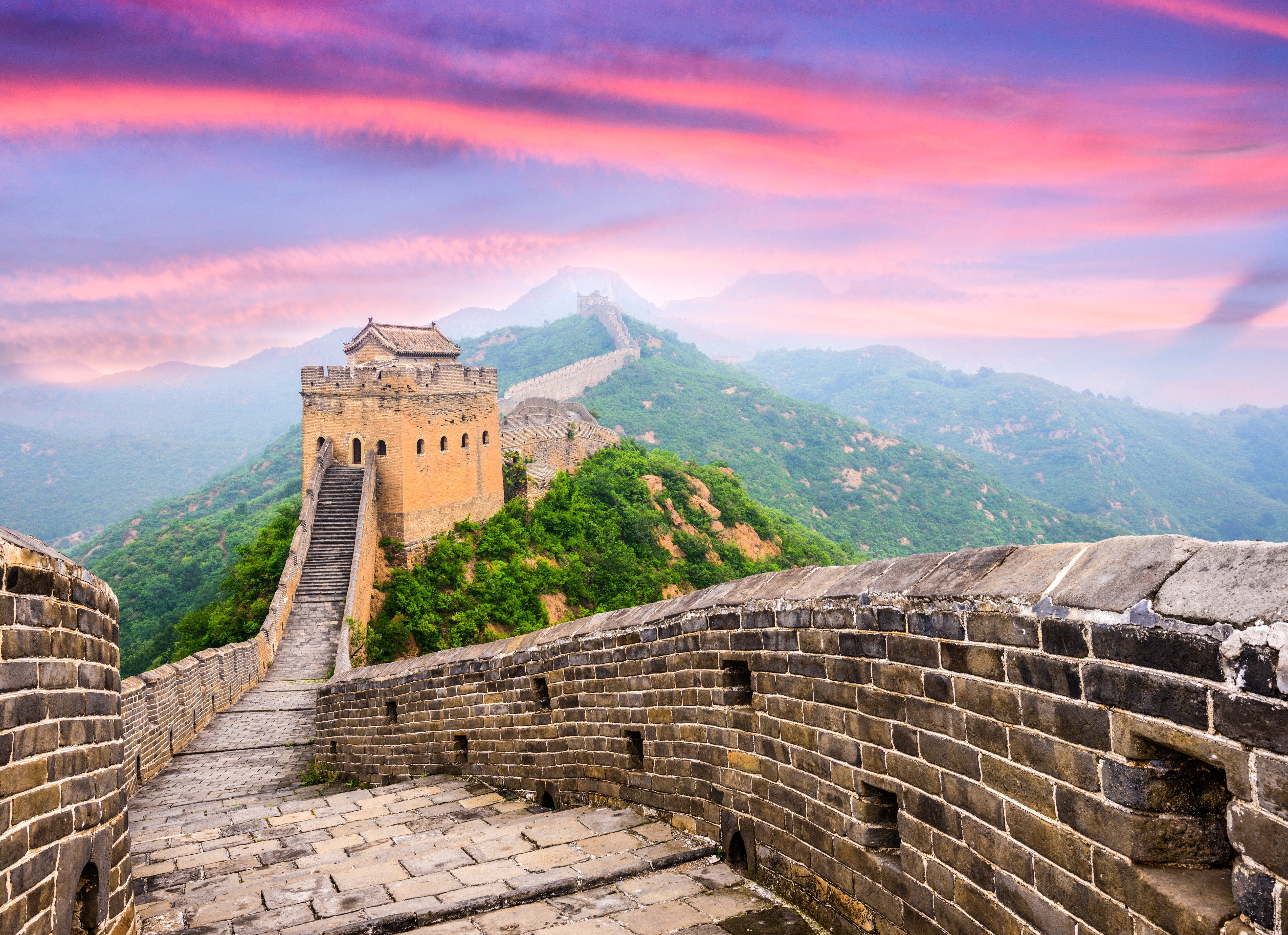 Fototapete VLIES-Tapete Premium "Chinesische Mauer"
