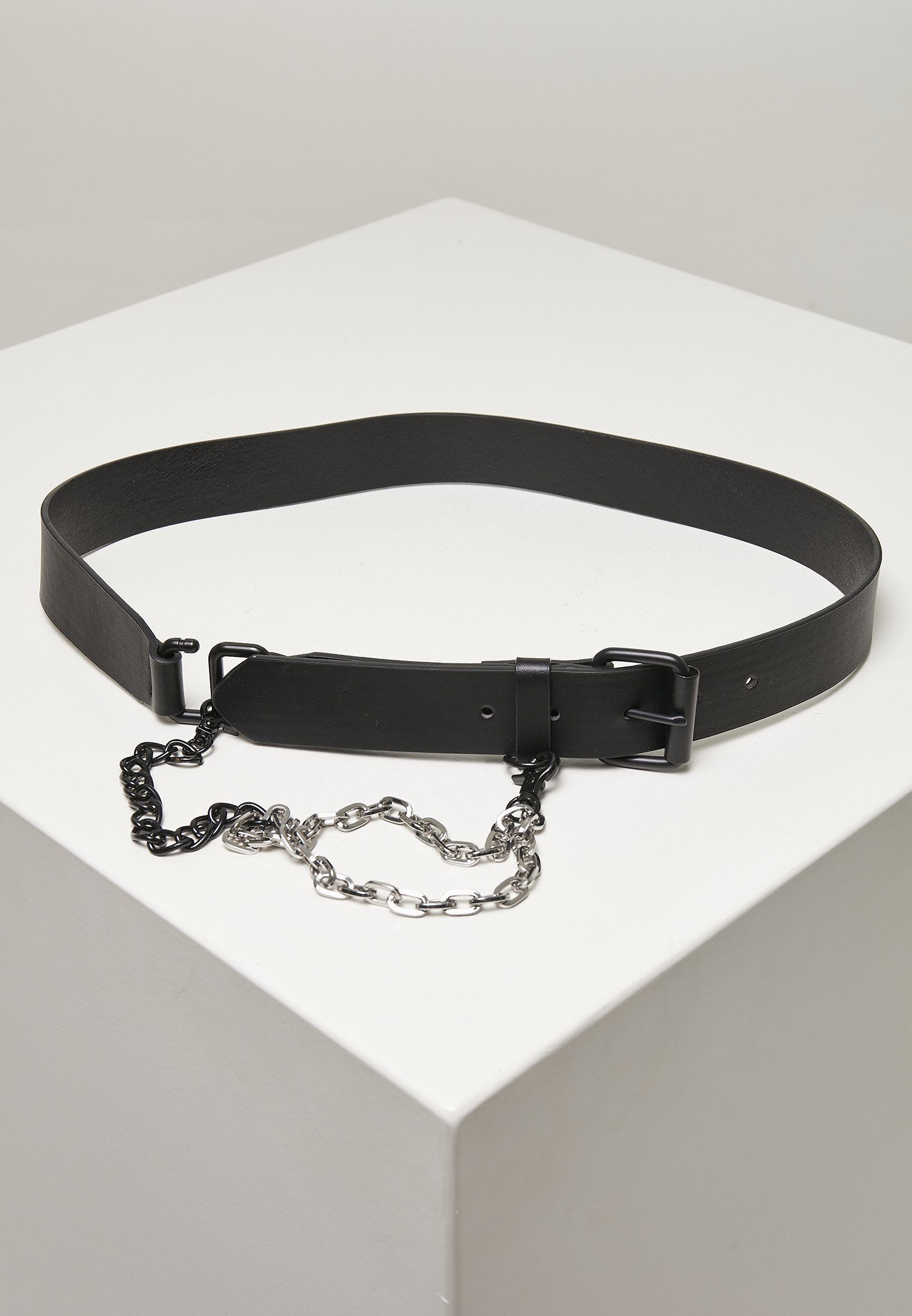 URBAN CLASSICS Hüftgürtel Accessories Chain Metal With Belt Imitation Leather