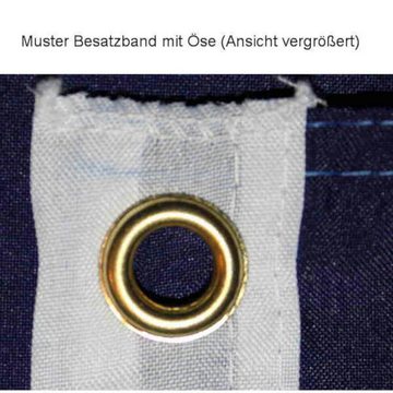 flaggenmeer Flagge Hessen mit Wappen 80 g/m²