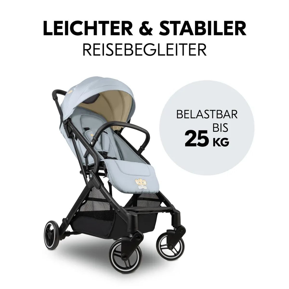 Hauck Kinder-Buggy Travel N Care - Simba, Reisebuggy Sportwagen bis 22 kg inkl. Maxi Cosi Reboarder Pearl Pro 2