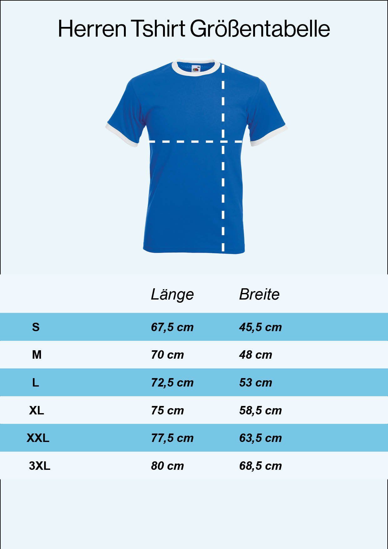 Youth Designz T-Shirt Frankreich Herren T-Shirt im Fußball Trikot Look mit trendigem Motiv