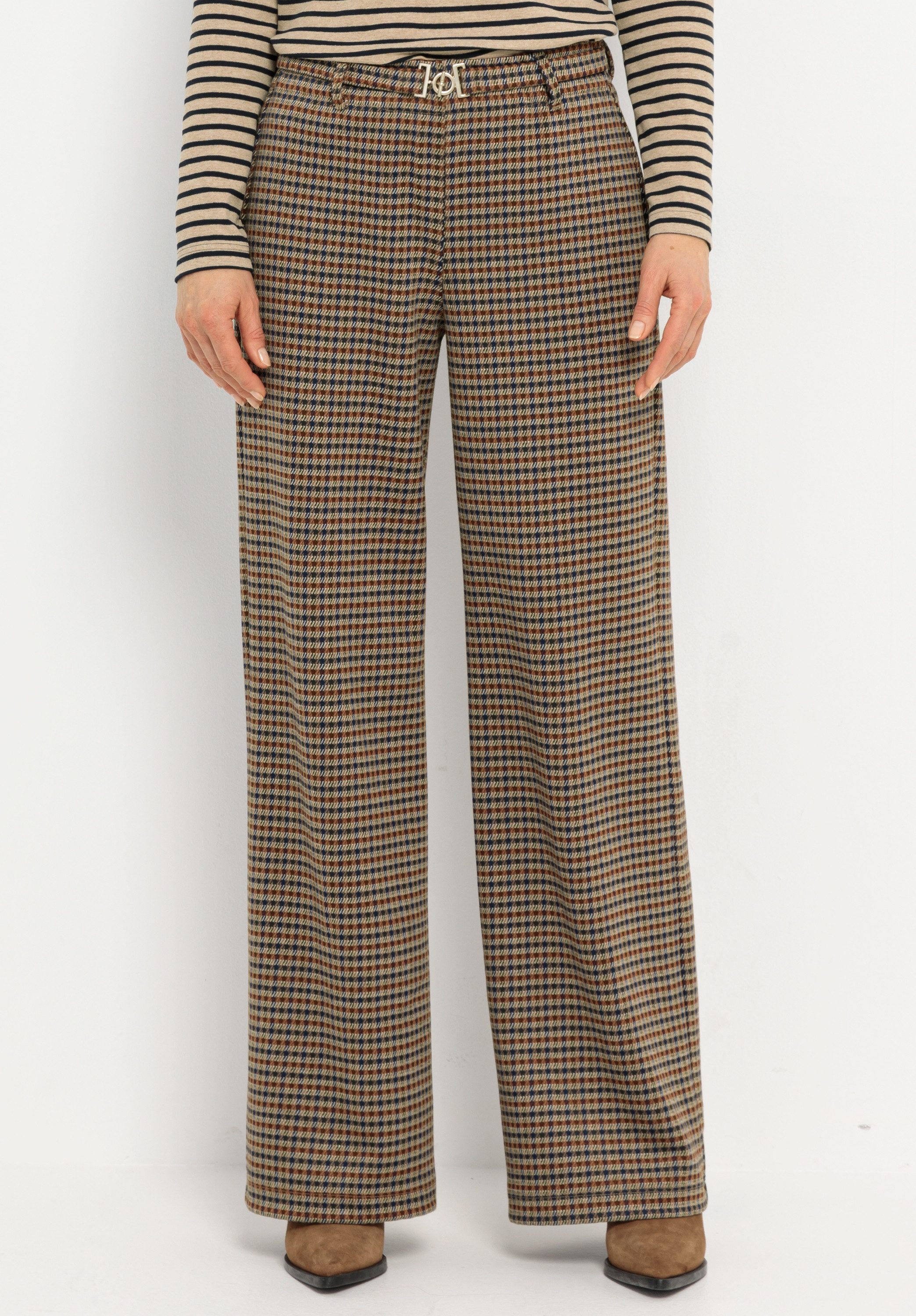 bianca Schlupfhose PARIGI in farbigem Higgings-Karo günstig online kaufen