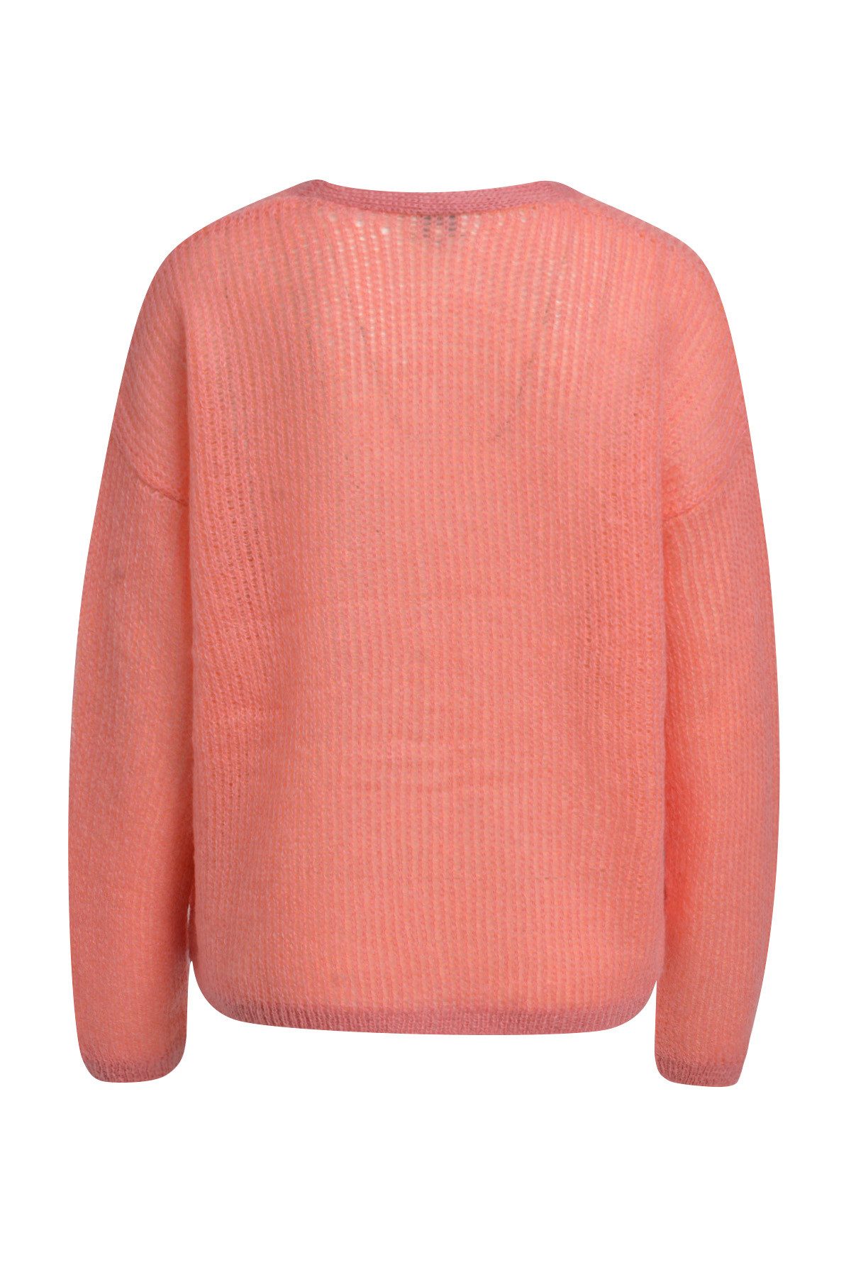 Milano Italy Strickjacke OVERSIZED V-NECK CAR