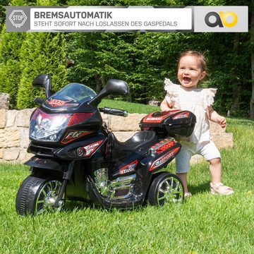 Actionbikes Motors Elektro-Kinderdreirad Kinder Elektro Motorrad C051, Belastbarkeit 25 kg, (1-tlg), mit Soundmodul - Bremsautomatik - ab 3 Jahre