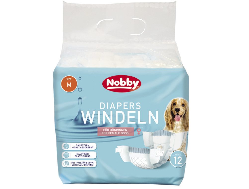 Nobby Hundewindel Nobby Hundewindeln Hündinnen Größe M - 12 Stück