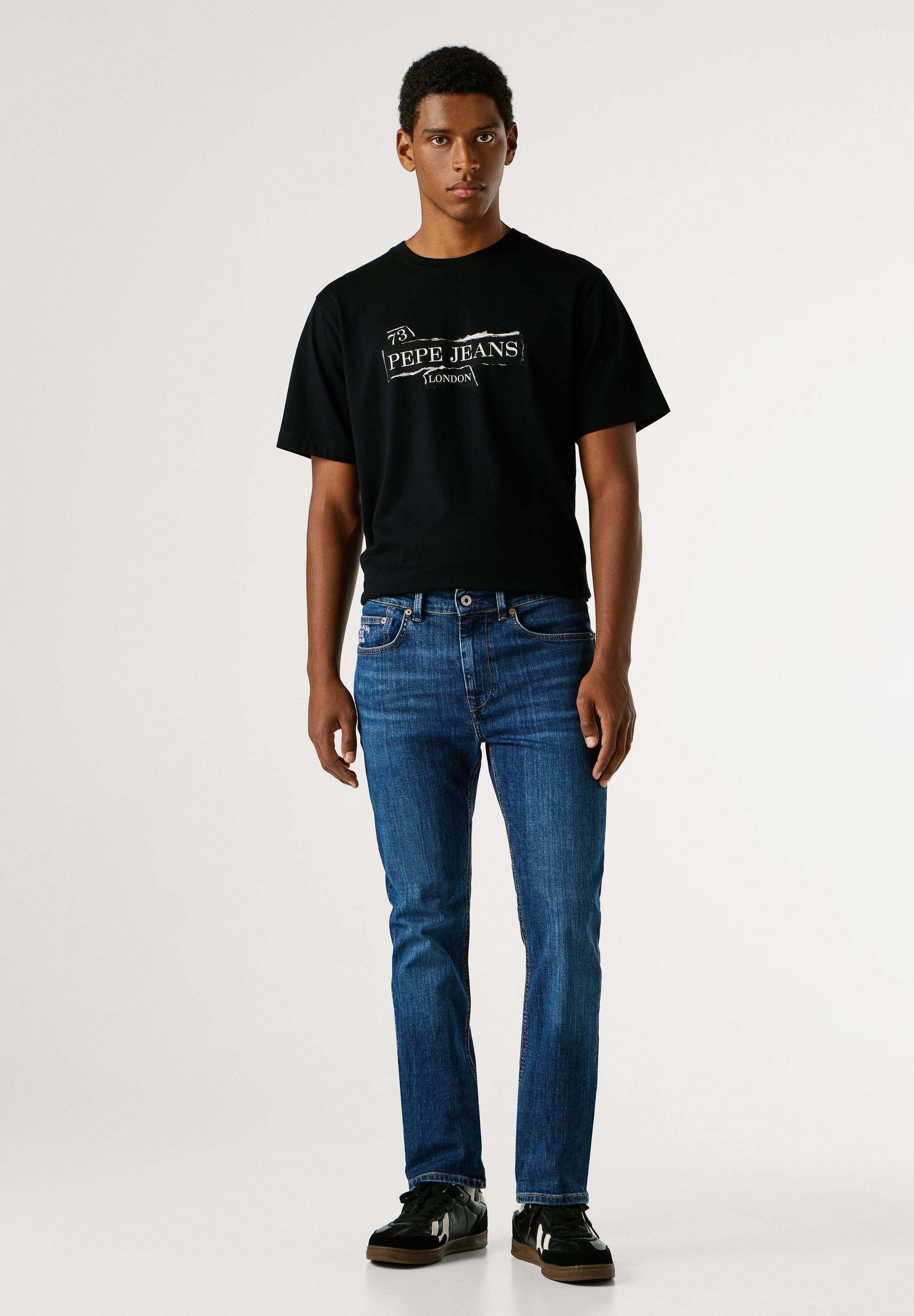 Pepe Jeans Slim-fit-Jeans slim fit jeans SLIM JEANS HATCH FS OXFORD BLUE