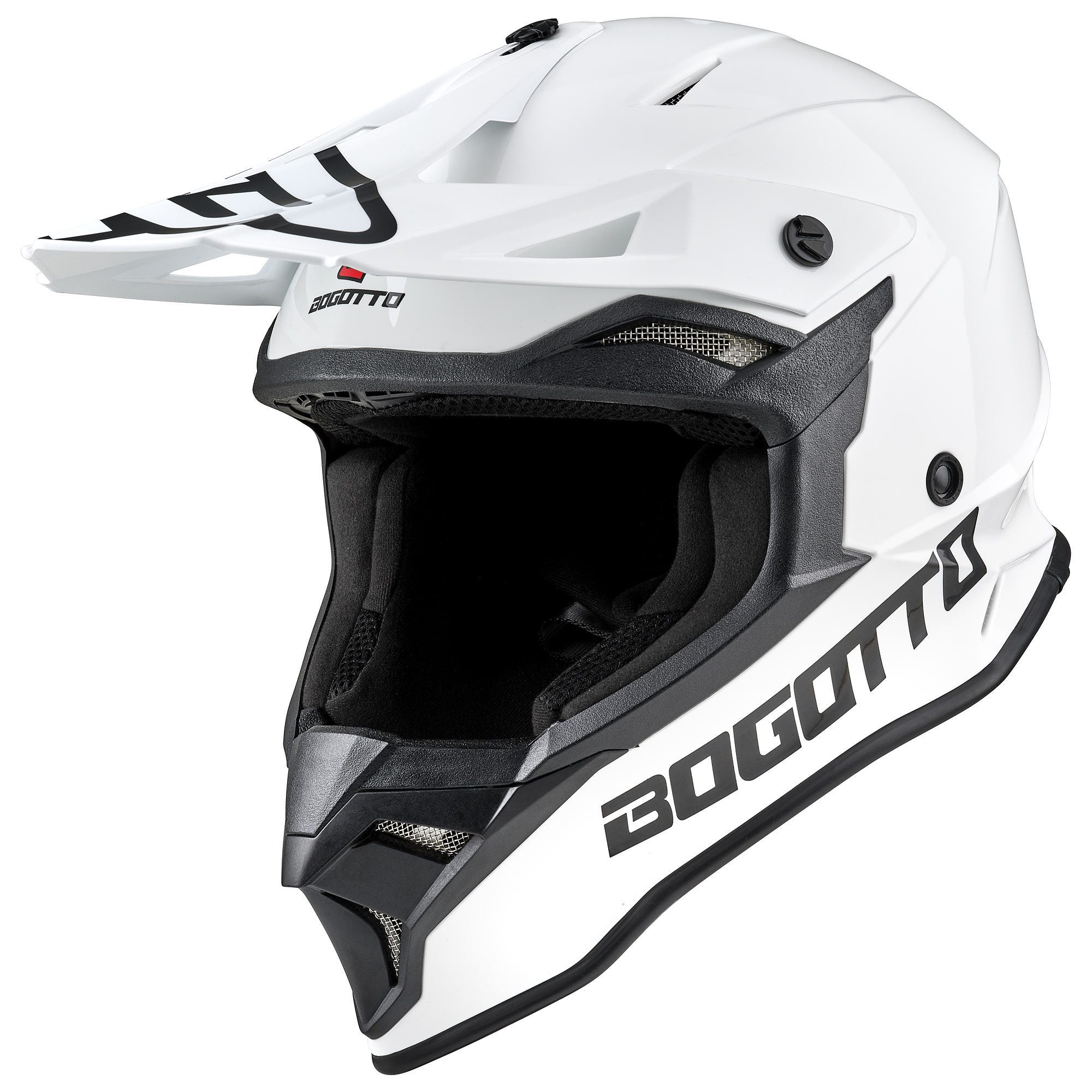 Bogotto Motocrosshelm H337 MX Motocross Helm, Geeignet Für Brillenträger,herausnehmbares Innenfutter