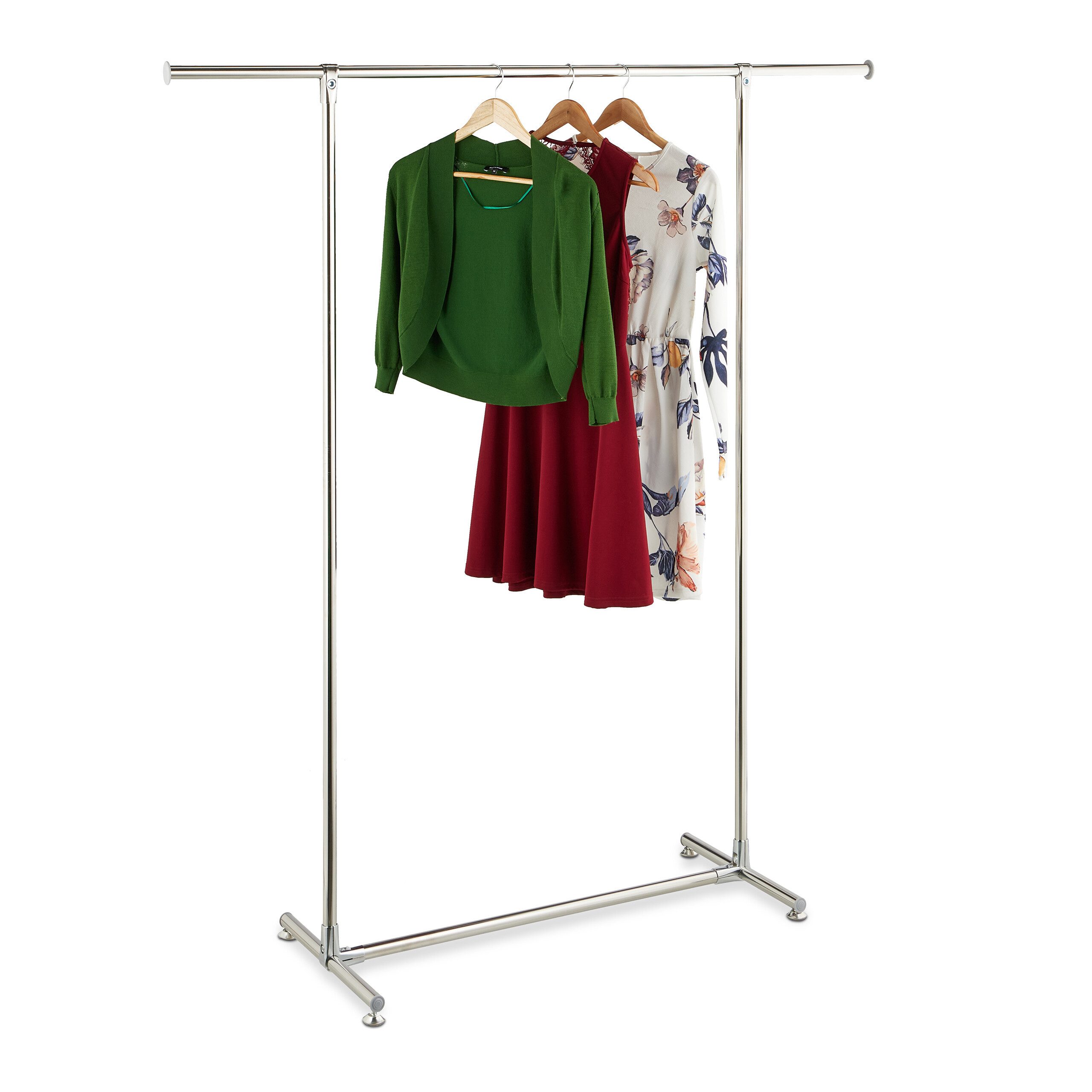 relaxdays Kleiderständer Edelstahl, (1 St) günstig online kaufen