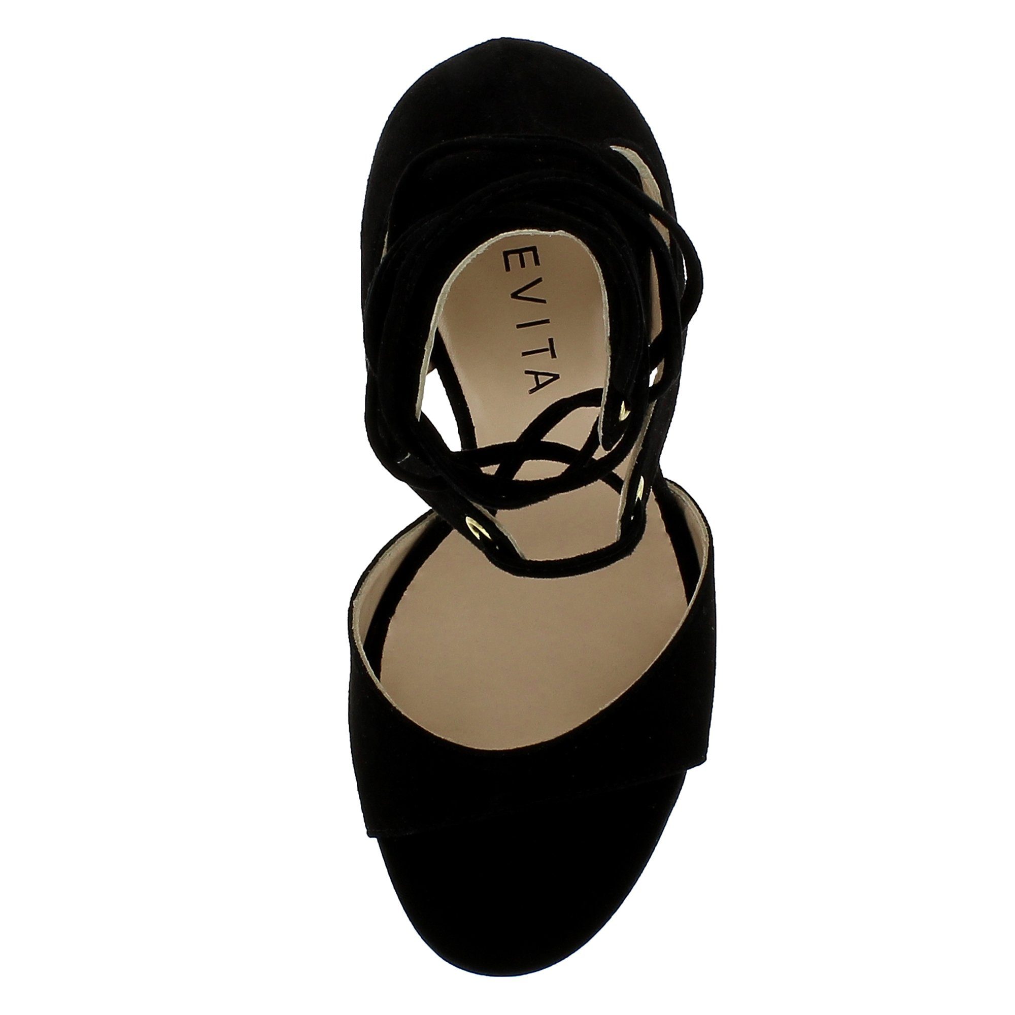Sandalette schwarz Evita EVA