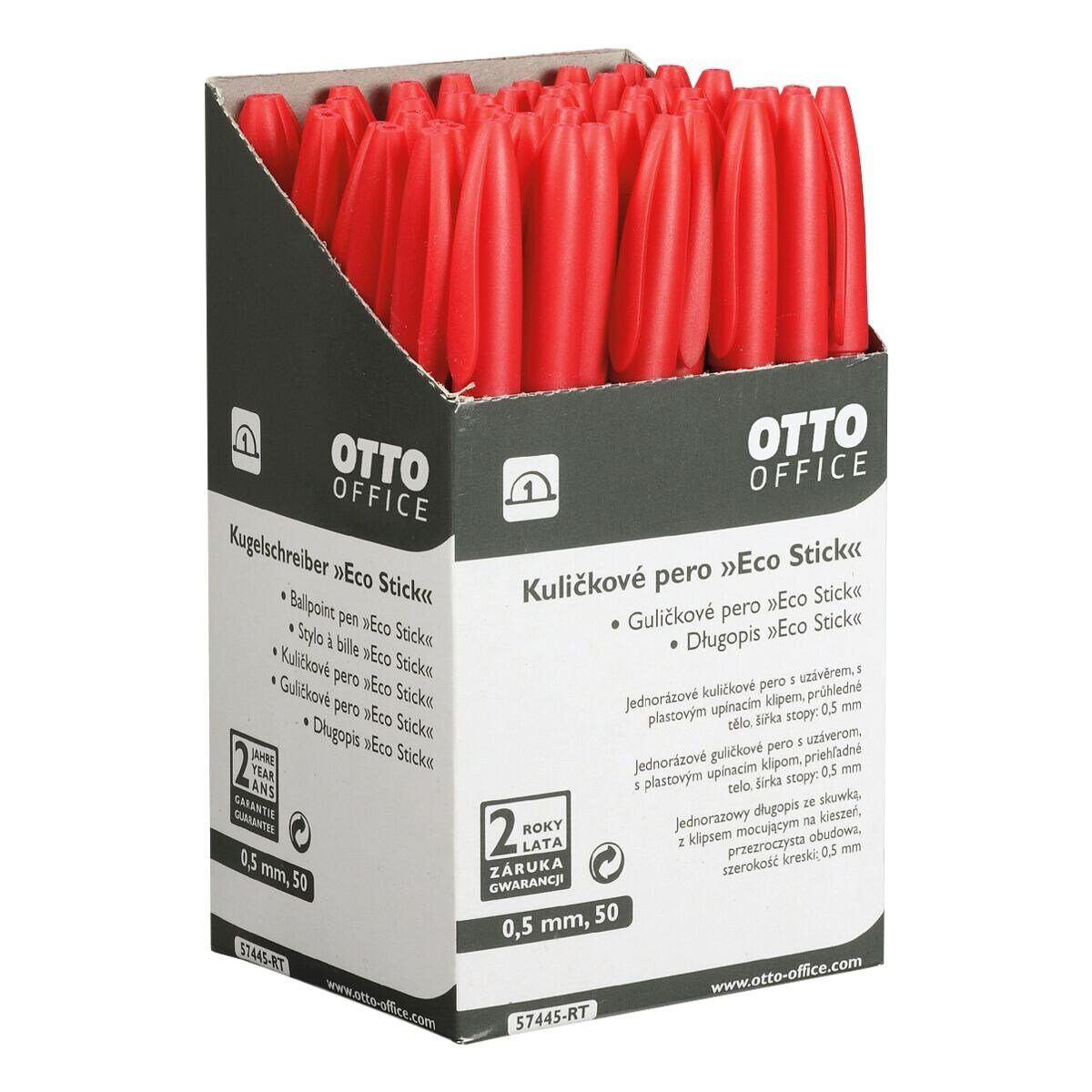 Otto Office Budget Kugelschreiber Eco Stick, Strichstärke: 0,6 mm