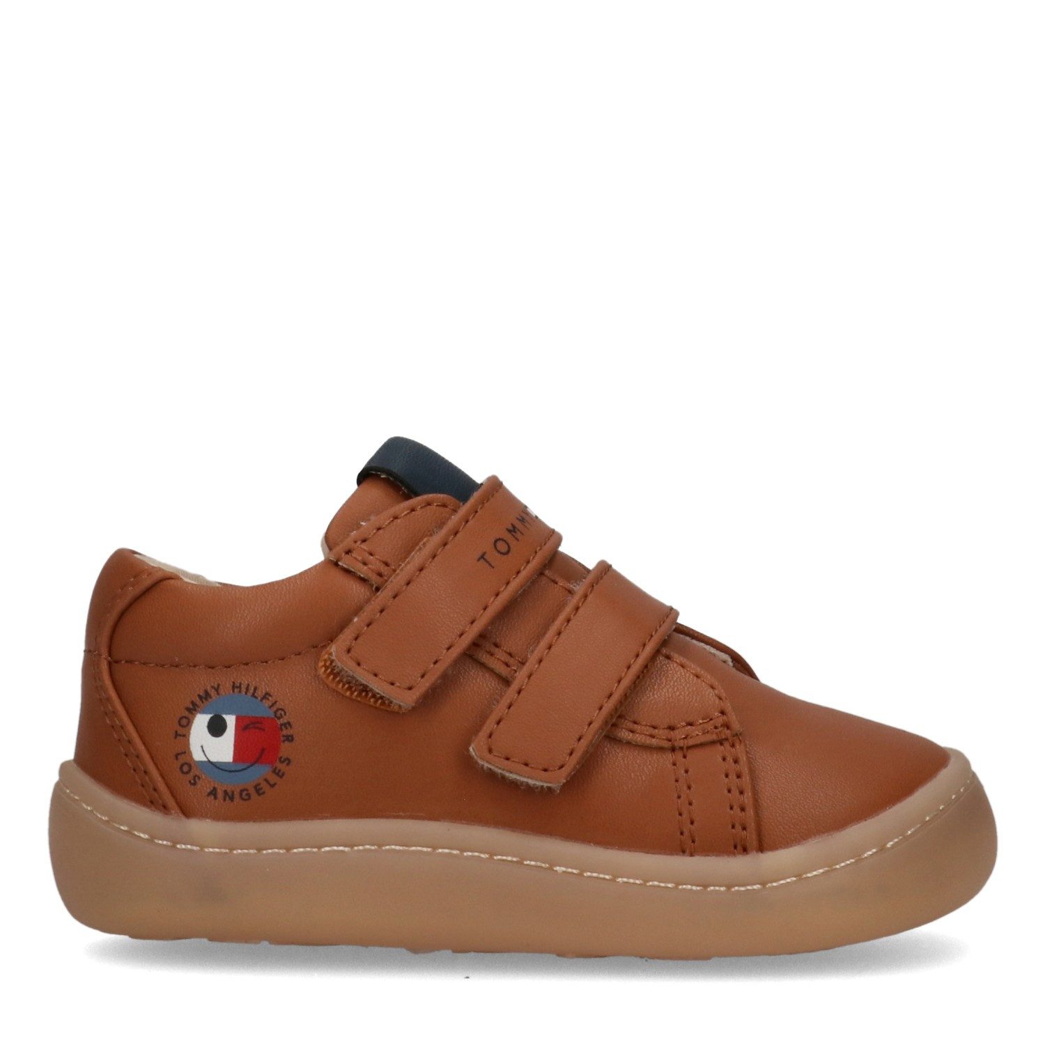 Tommy Hilfiger Lauflernschuh Barfußschuh, Halbschuh, Klettschuh mit Logoschriftzug