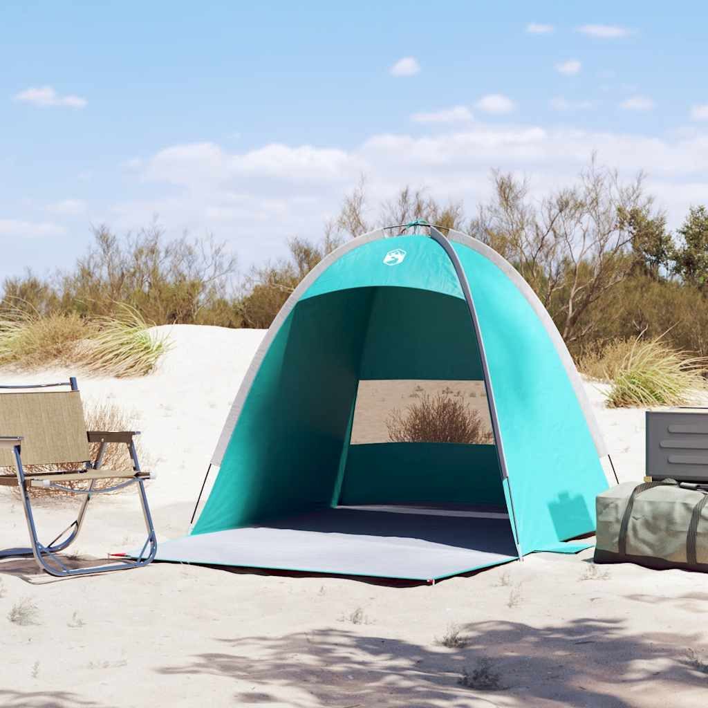 vidaXL Kuppelzelt Strandzelt 3 Personen Seegrün günstig online kaufen
