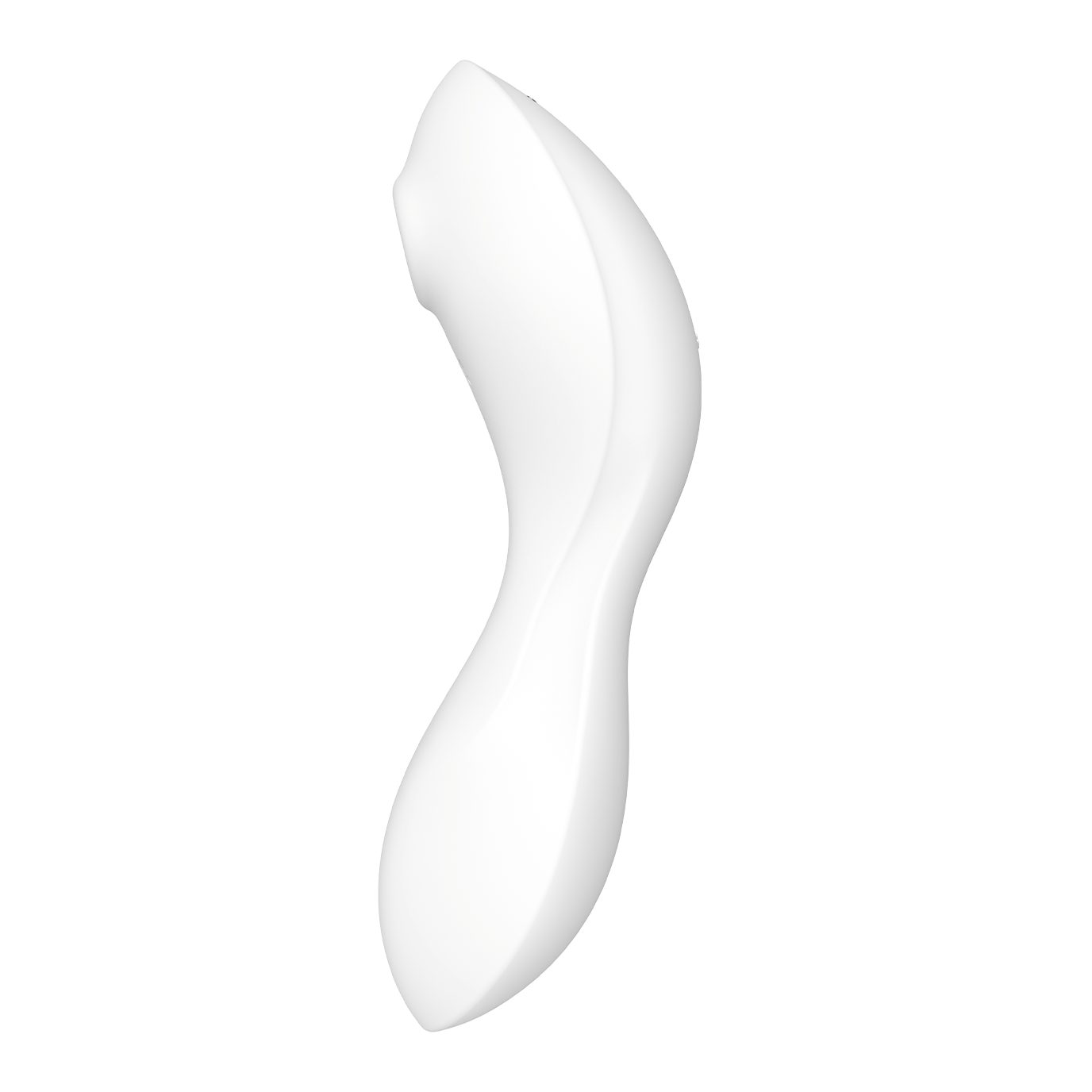 mit 5 'Curvy Connect cm, Satisfyer Satisfyer 3 Motoren), Trinity App, (16,5 (1-tlg) App' weiß Klitoris-Stimulator