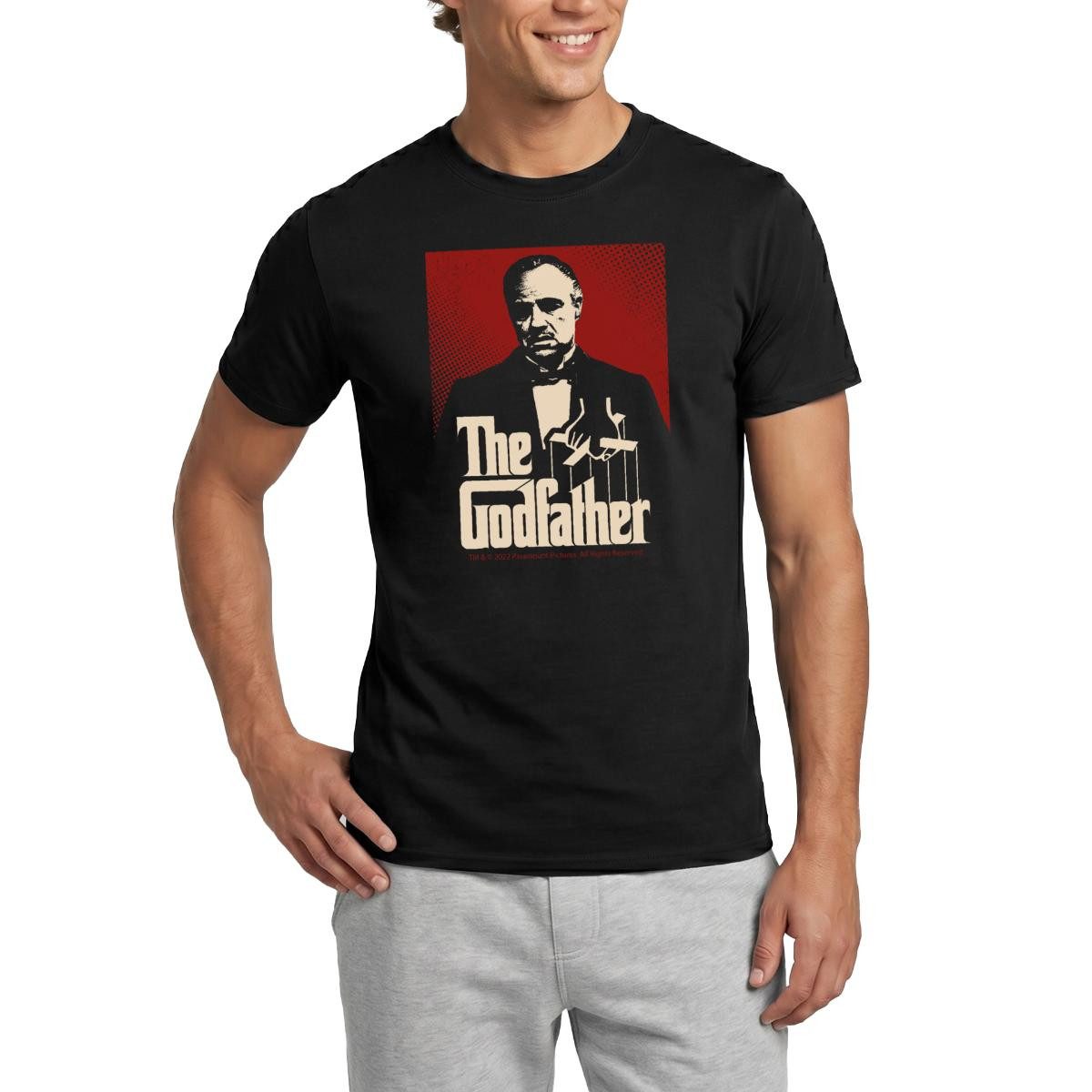 Spreadshirt T-Shirt Der Pate The Godfather Don Corleone Männer T-Shirt (1-tlg)