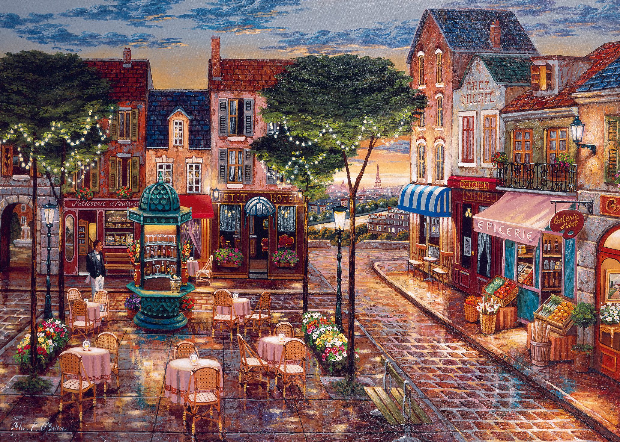 Ravensburger Puzzle Gemaltes Paris, 1000 Puzzleteile, Made in Germany günstig online kaufen